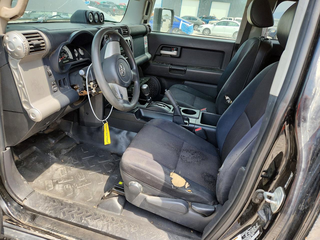 2008 Toyota Fj Cruiser Base Black vin: JTEBU11F38K035696