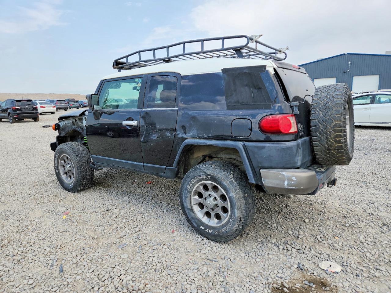 2008 Toyota Fj Cruiser Base Black vin: JTEBU11F38K035696