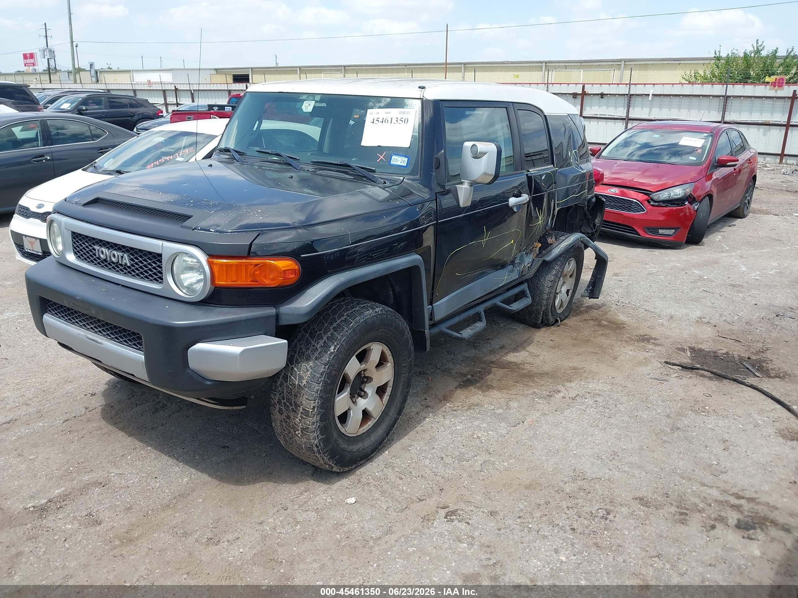 2007 Toyota Fj Cruiser   Черный vin: JTEBU11F470014575
