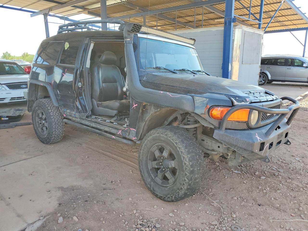 2007 Toyota Fj Cruiser Base Black vin: JTEBU11F470054946