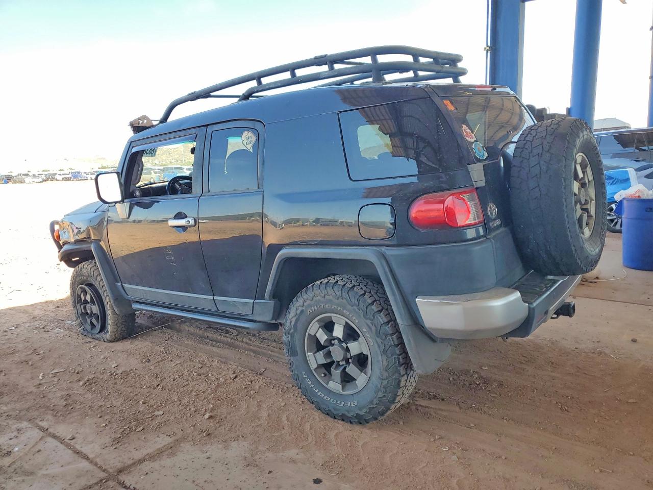 2007 Toyota Fj Cruiser Base Black vin: JTEBU11F470054946