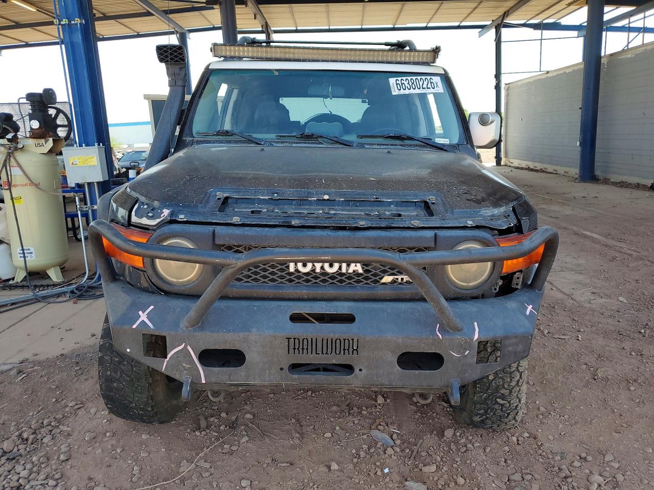 2007 Toyota Fj Cruiser Base Black vin: JTEBU11F470054946