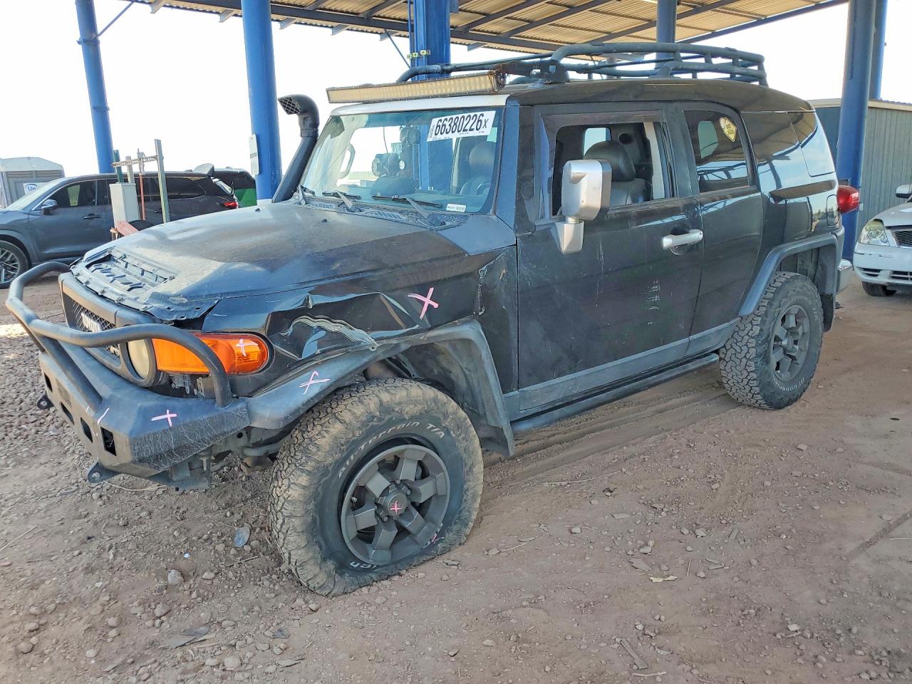 2007 Toyota Fj Cruiser Base Black vin: JTEBU11F470054946