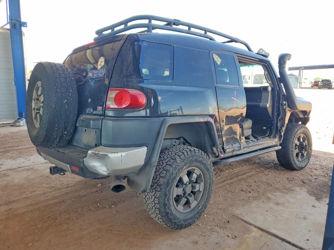 2007 Toyota Fj Cruiser Base Black vin: JTEBU11F470054946