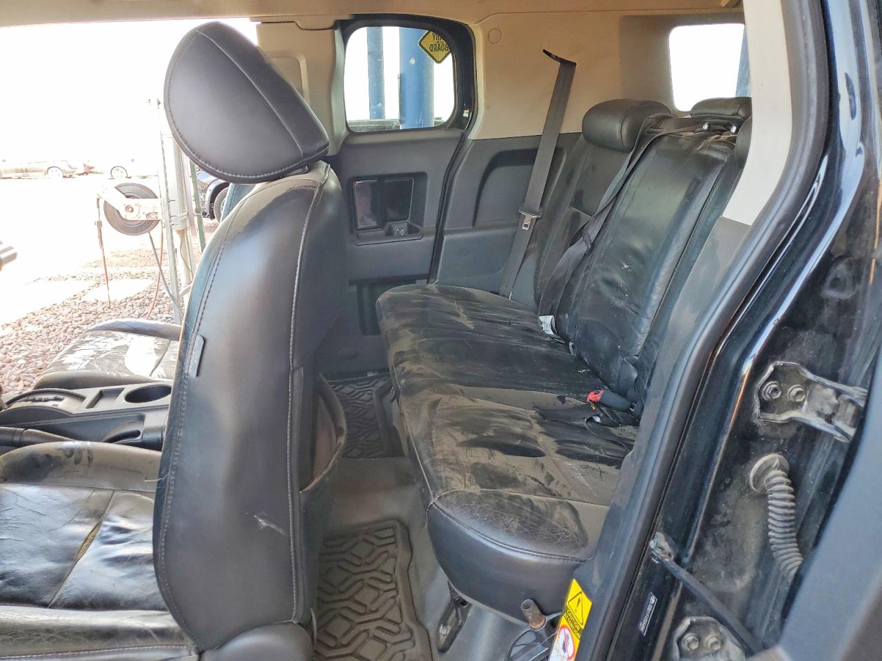 2007 Toyota Fj Cruiser Base Black vin: JTEBU11F470054946
