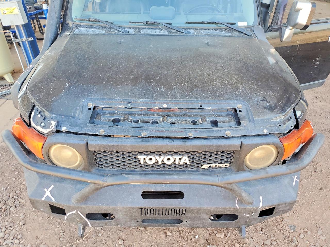 2007 Toyota Fj Cruiser Base Black vin: JTEBU11F470054946