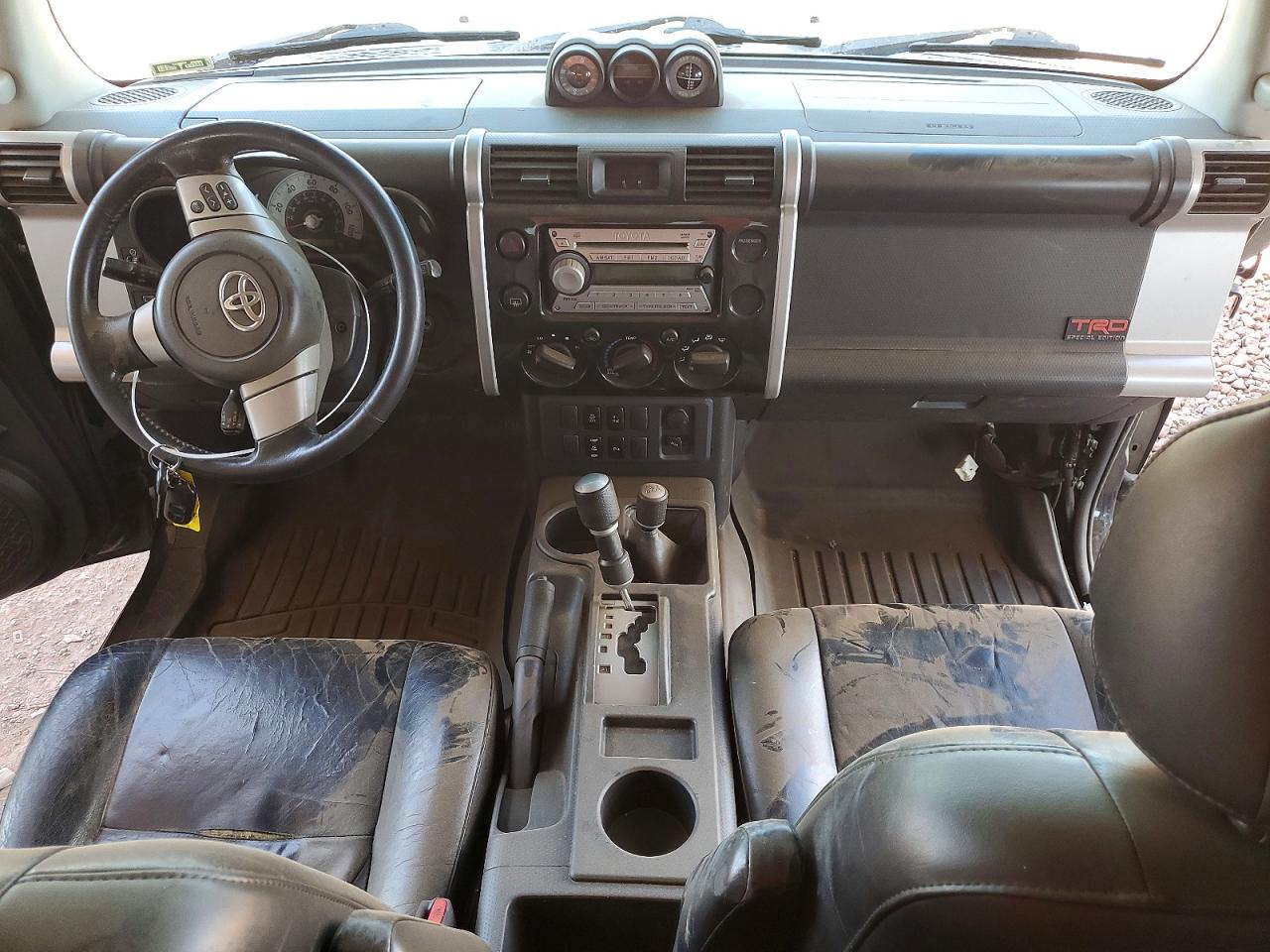 2007 Toyota Fj Cruiser Base Black vin: JTEBU11F470054946