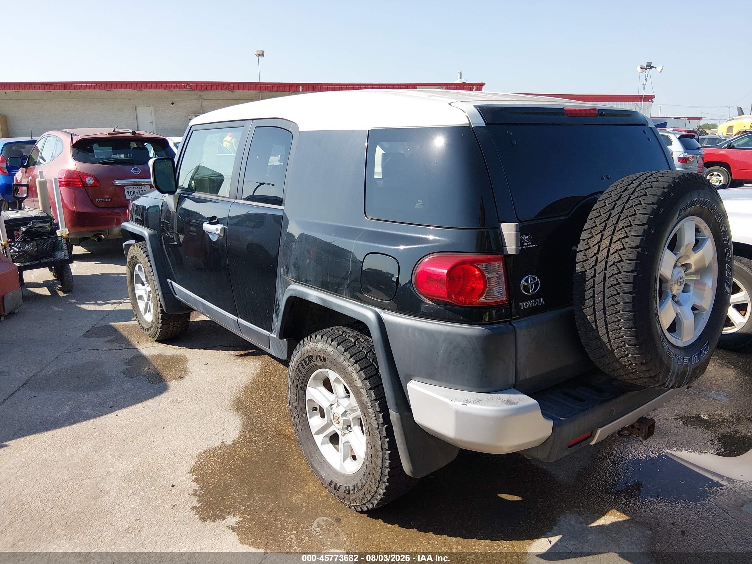 2007 Toyota Fj Cruiser   Black vin: JTEBU11F470098316