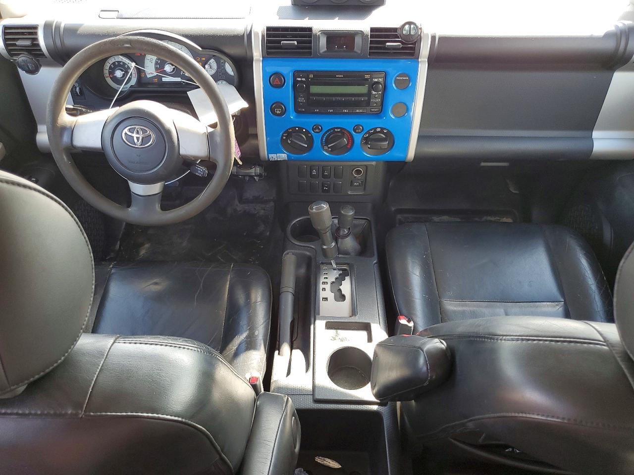 2008 Toyota Fj Cruiser Base Blue vin: JTEBU11F480105136