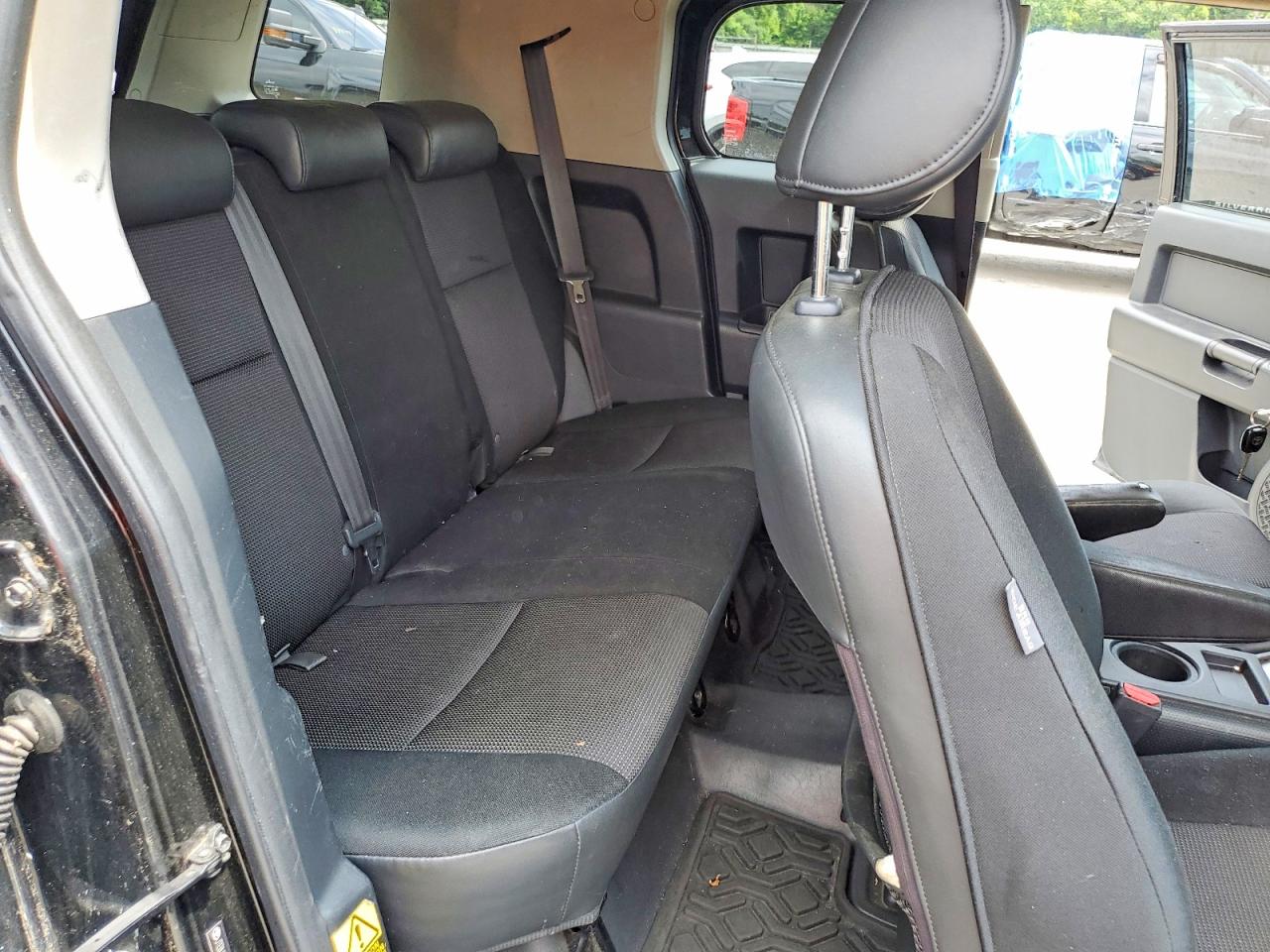 2008 Toyota Fj Cruiser Base Black vin: JTEBU11F48K014078
