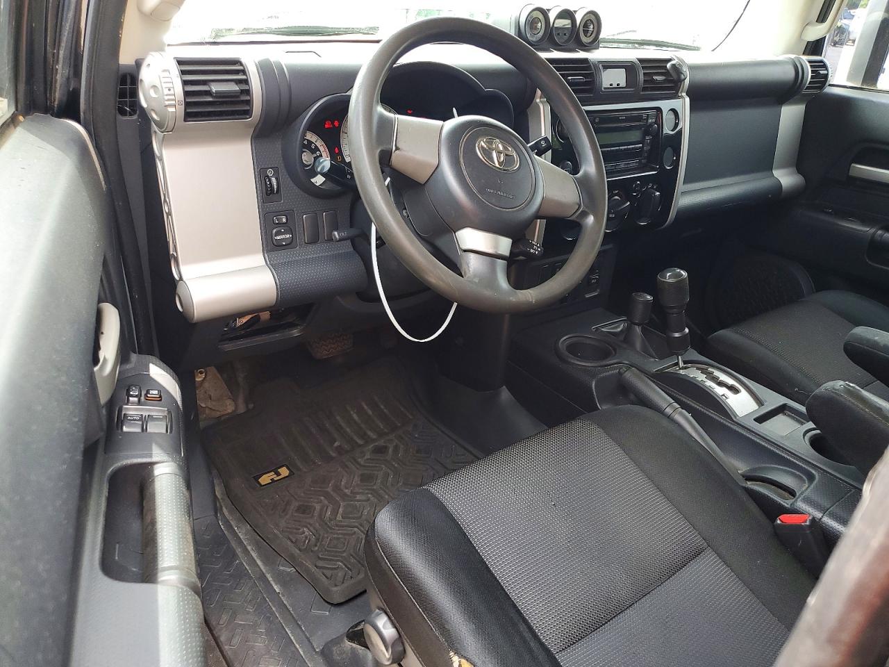 2008 Toyota Fj Cruiser Base Black vin: JTEBU11F48K014078