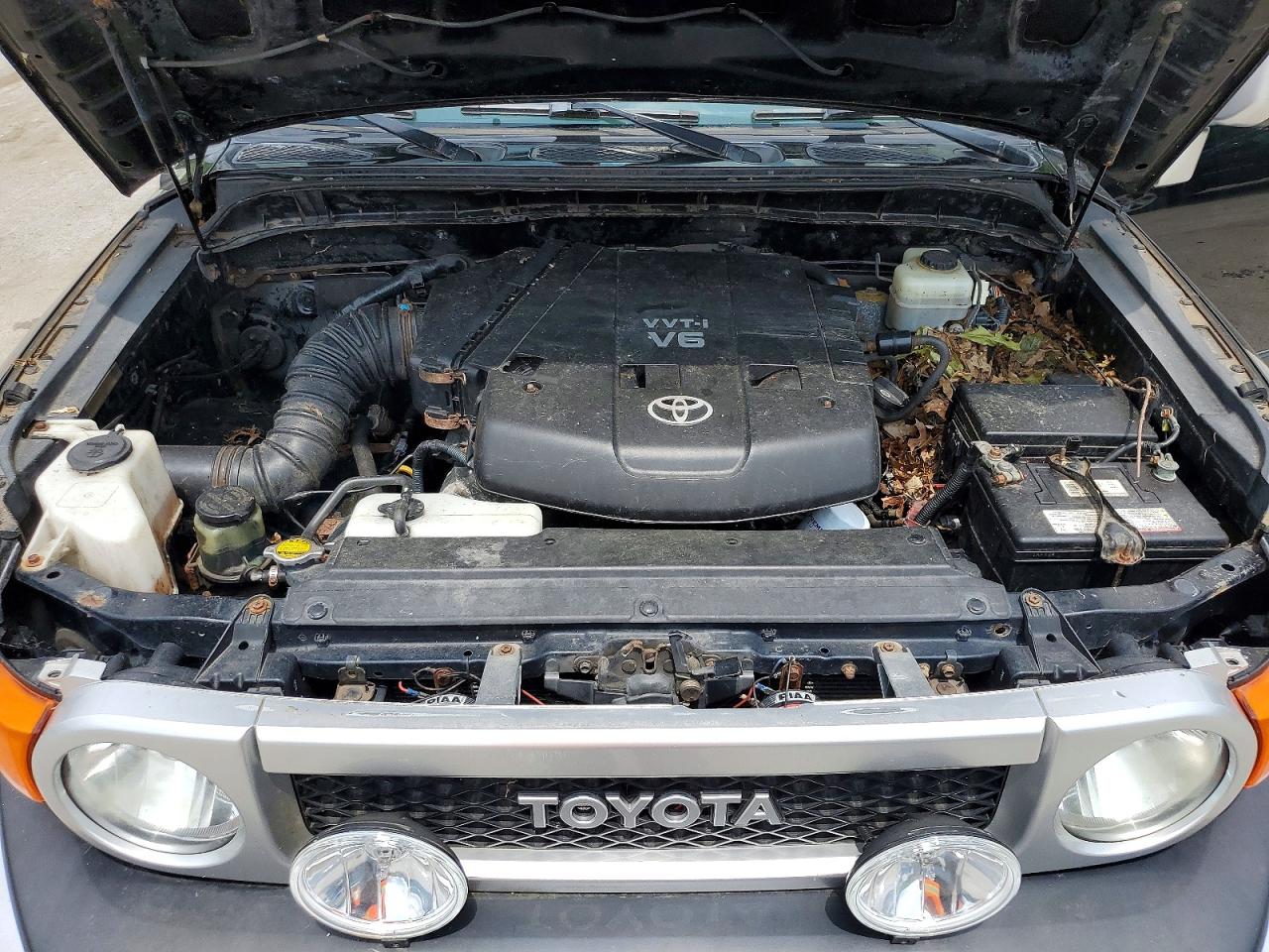 2008 Toyota Fj Cruiser Base Black vin: JTEBU11F48K014078