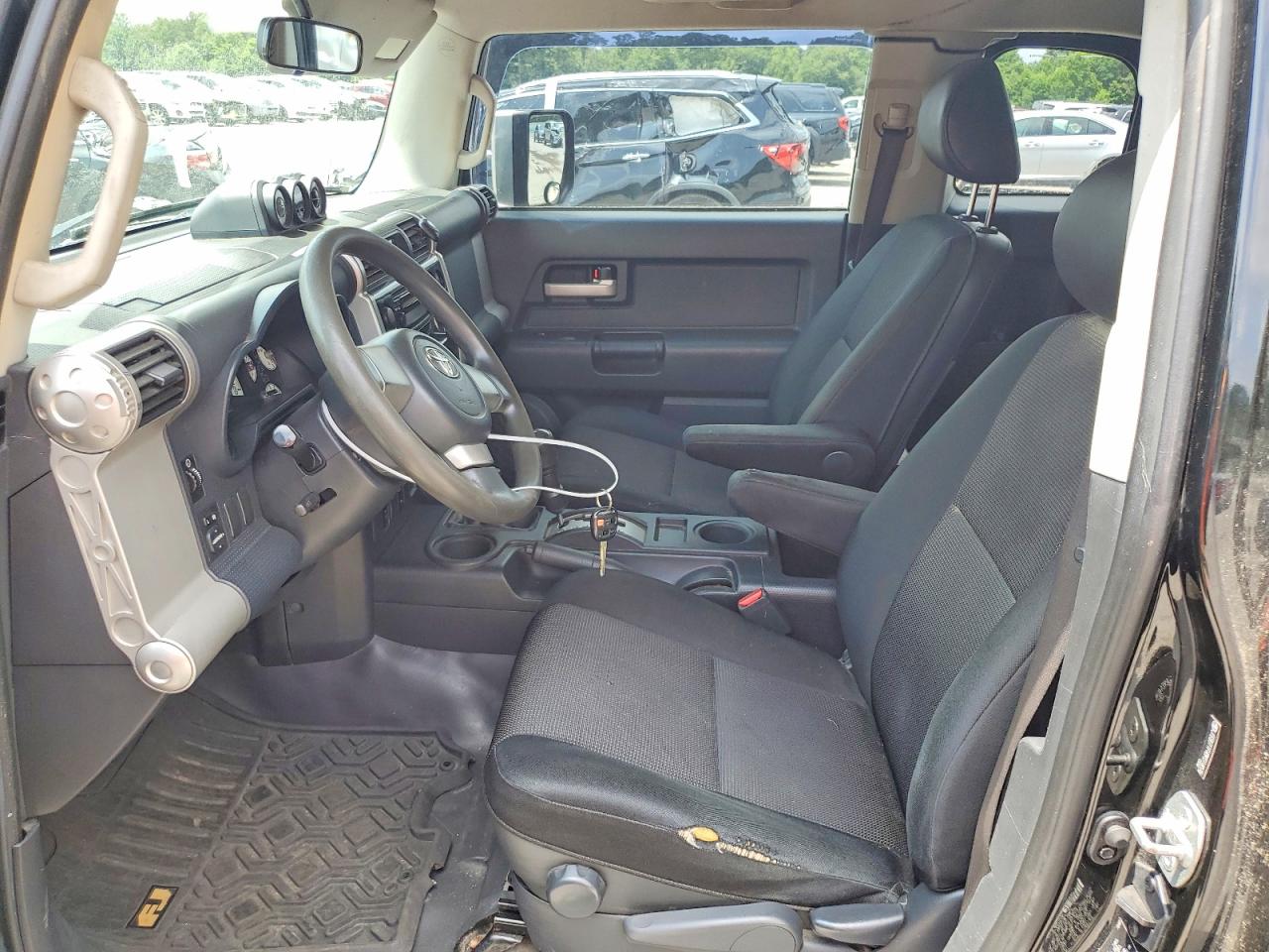 2008 Toyota Fj Cruiser Base Black vin: JTEBU11F48K014078