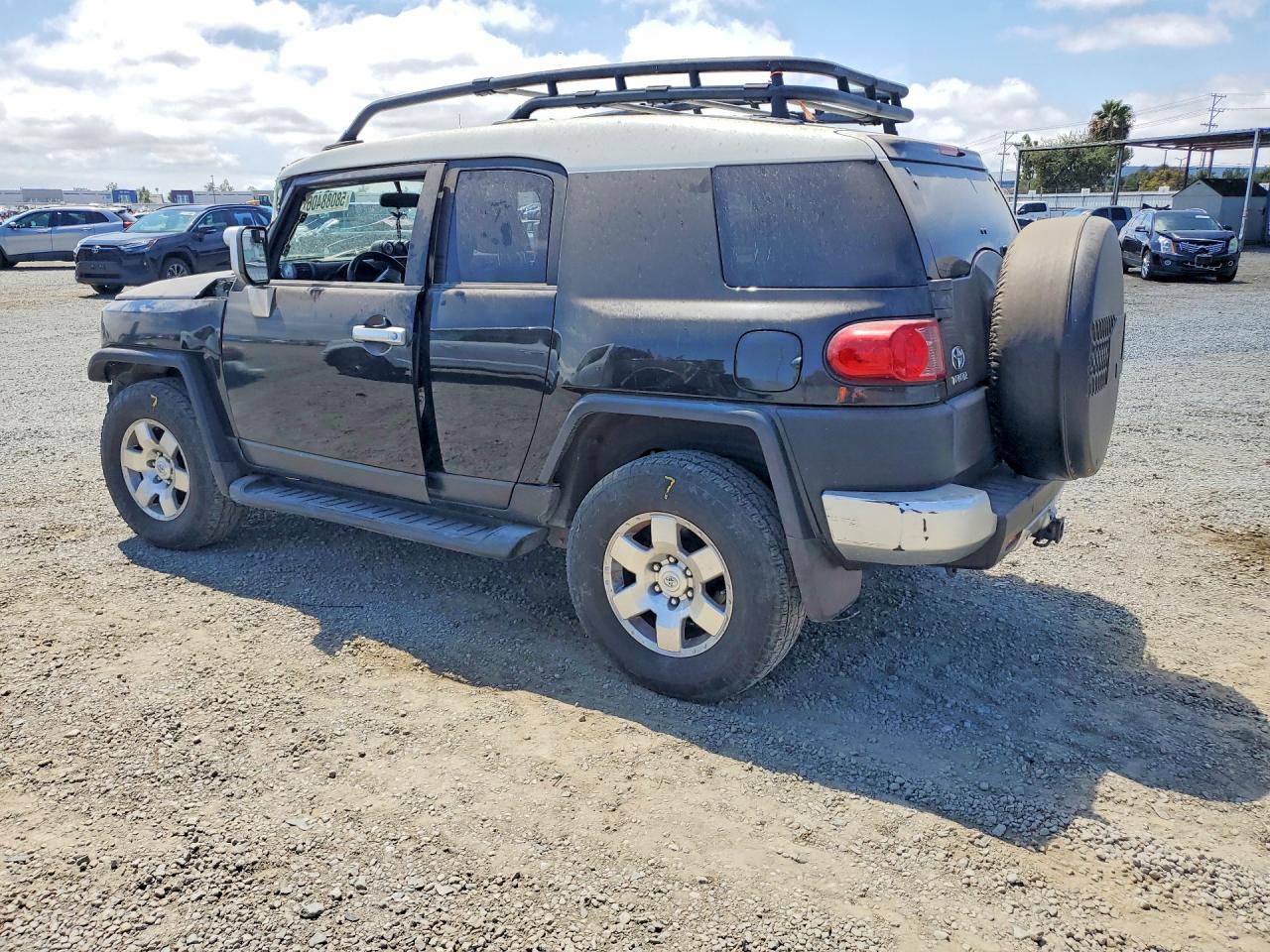 2008 Toyota Fj Cruiser Base Black vin: JTEBU11F48K014310