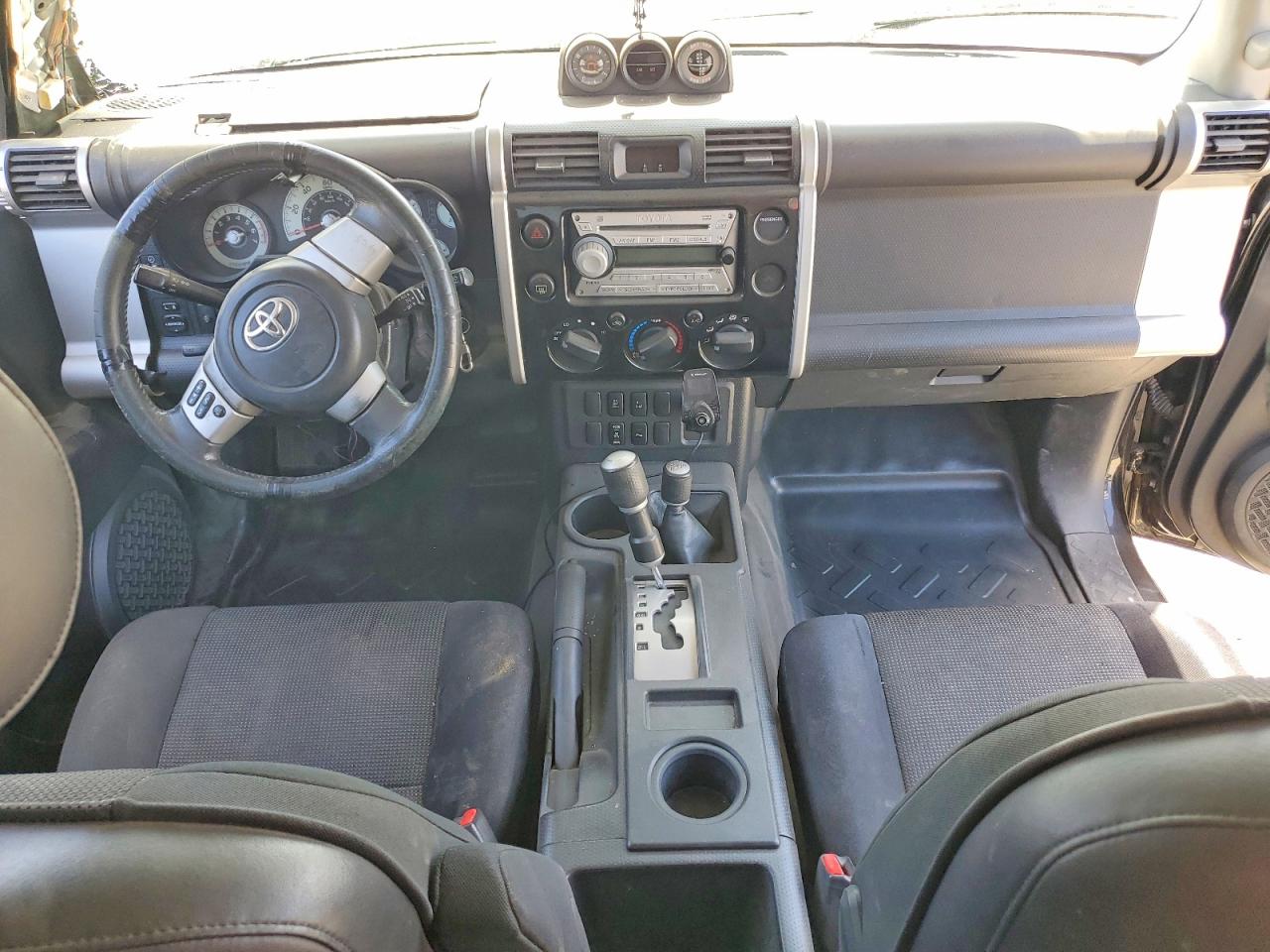 2008 Toyota Fj Cruiser Base Black vin: JTEBU11F48K014310