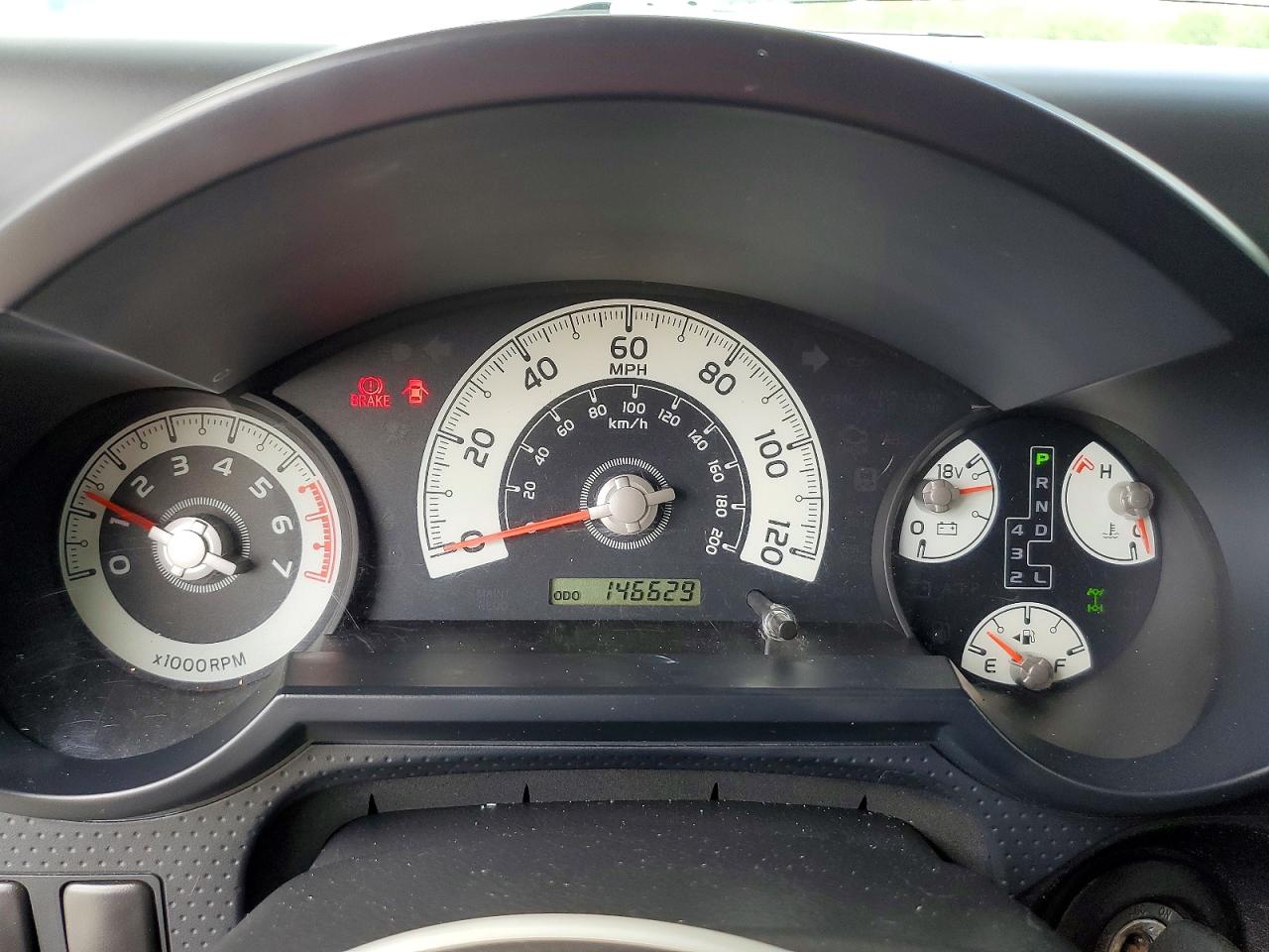 2008 Toyota Fj Cruiser Base Black vin: JTEBU11F48K038767