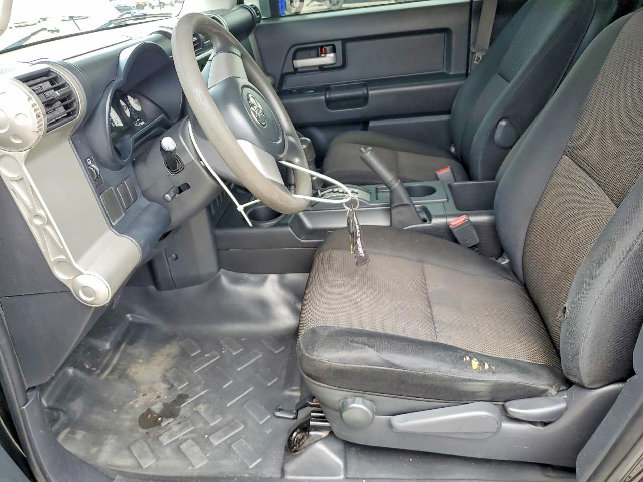 2008 Toyota Fj Cruiser Base Black vin: JTEBU11F48K038767