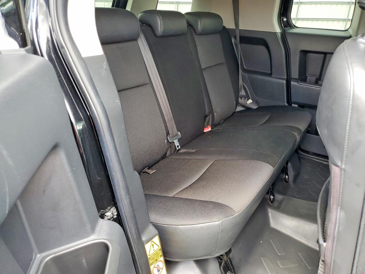 2008 Toyota Fj Cruiser Base Black vin: JTEBU11F48K038767