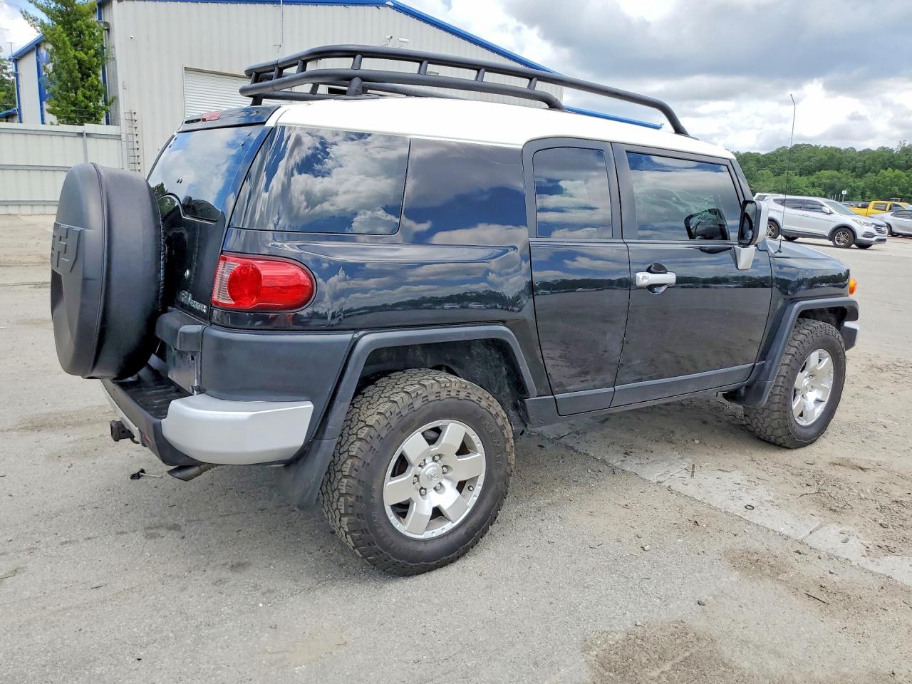 2008 Toyota Fj Cruiser Base Black vin: JTEBU11F48K038767