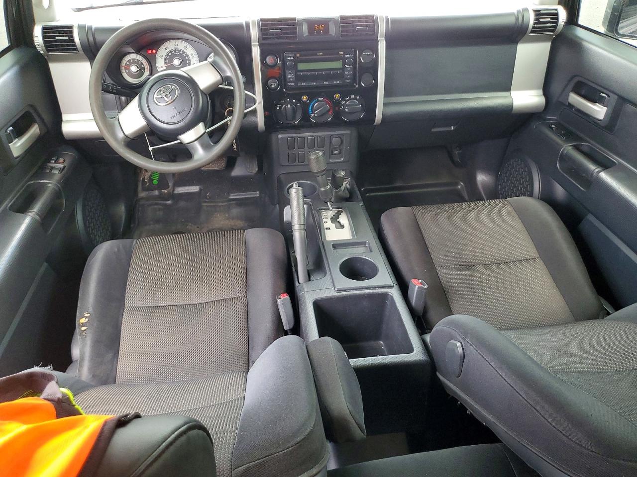 2008 Toyota Fj Cruiser Base Black vin: JTEBU11F48K038767