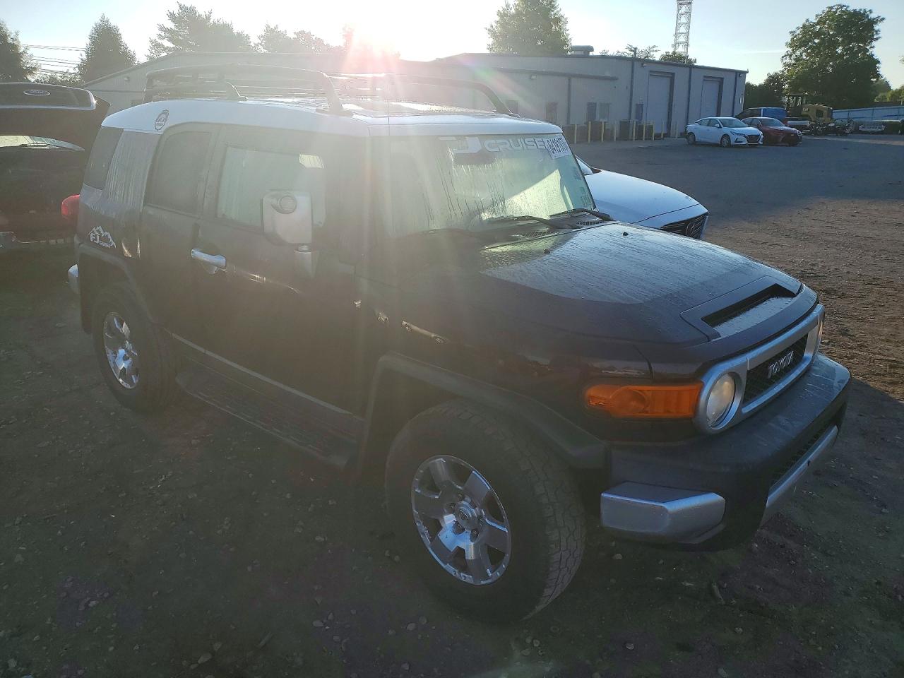 2007 Toyota Fj Cruiser Base Maroon vin: JTEBU11F570061209