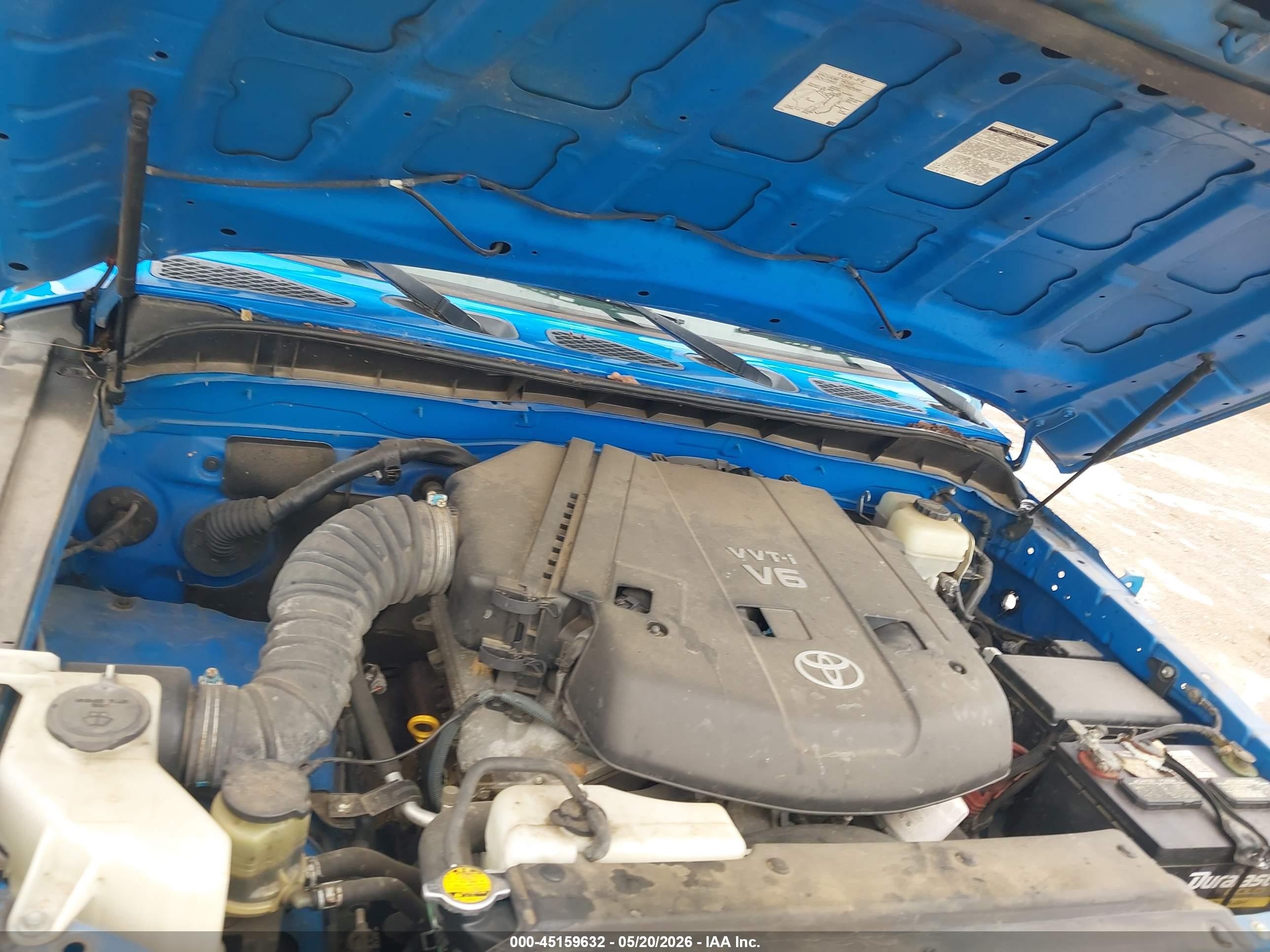 2007 Toyota Fj Cruiser   Blue vin: JTEBU11F570076664
