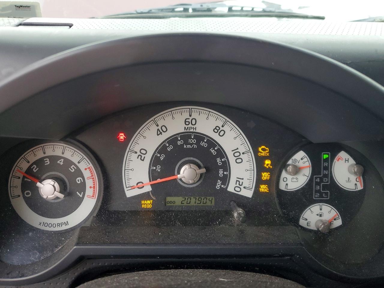 2007 Toyota Fj Cruiser Base Maroon vin: JTEBU11F570078060