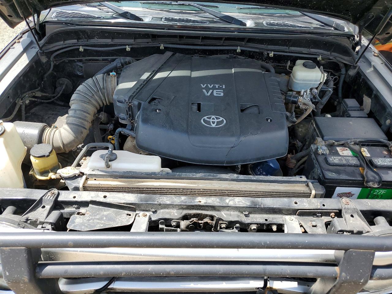 2007 Toyota Fj Cruiser Base Черный vin: JTEBU11F570091732