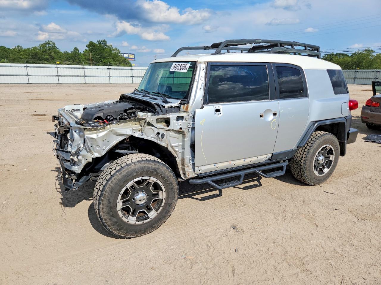 2007 Toyota Fj Cruiser Base Silver vin: JTEBU11F570092895