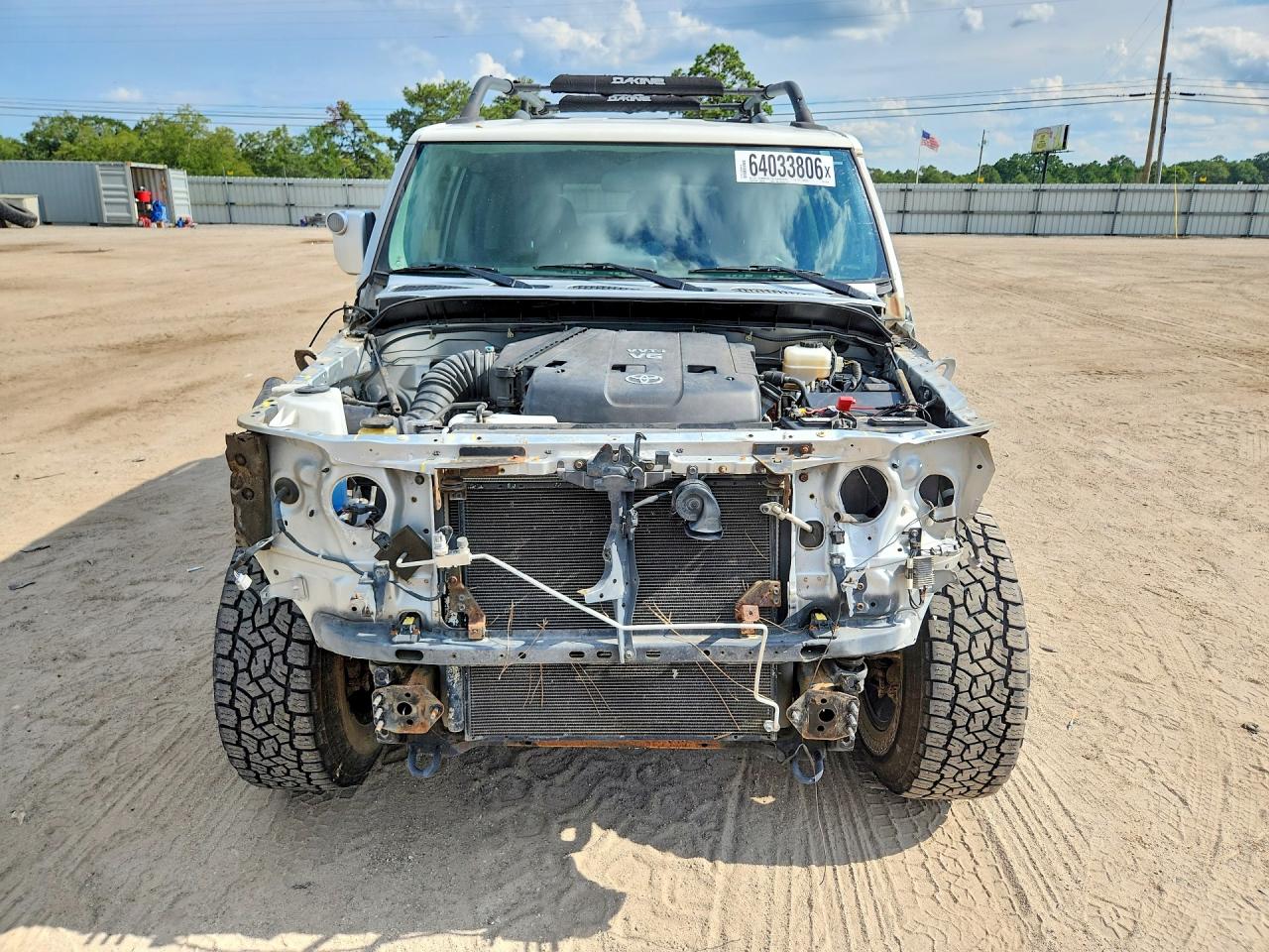 2007 Toyota Fj Cruiser Base Silver vin: JTEBU11F570092895