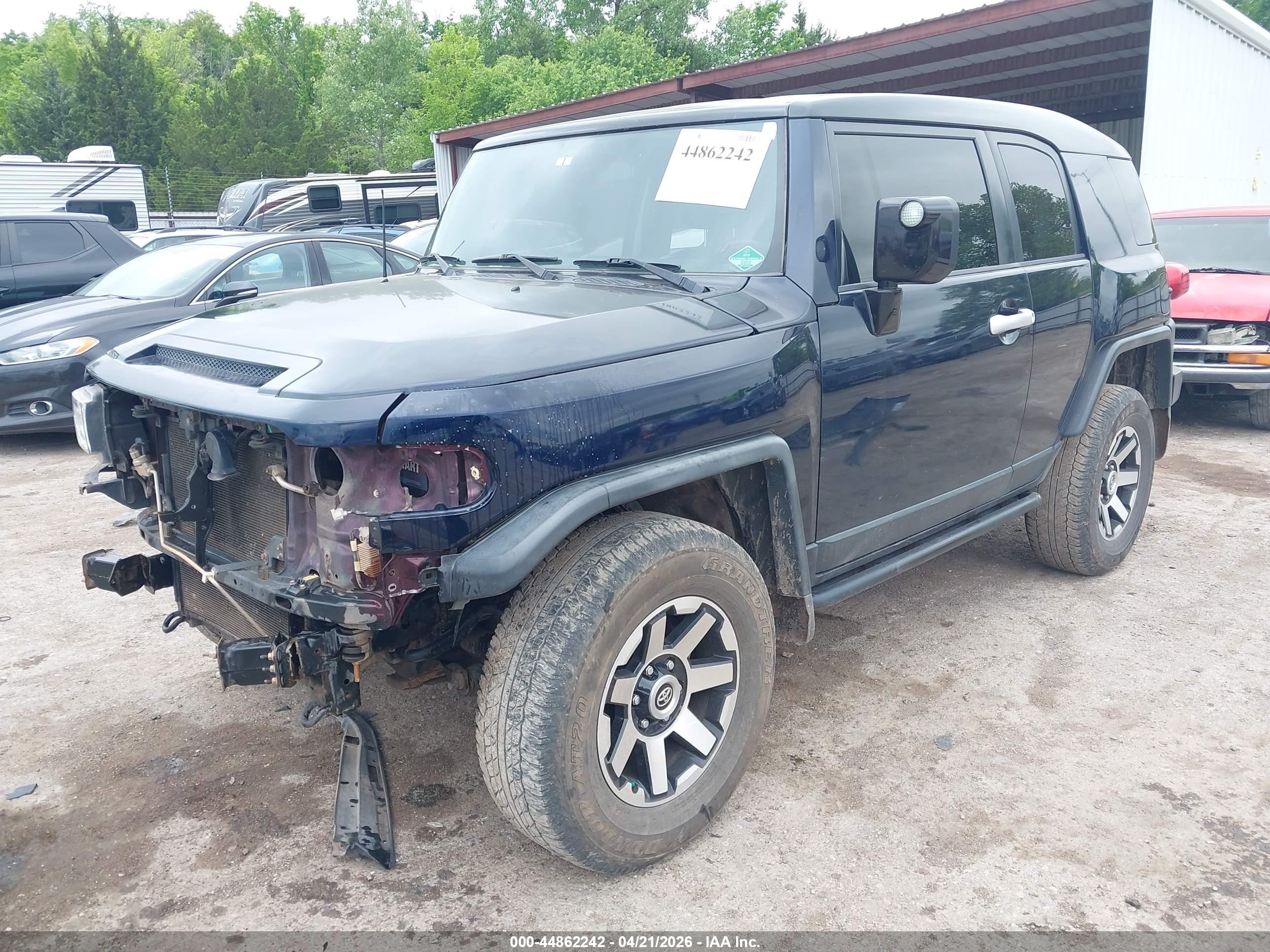 2007 Toyota Fj Cruiser   Black vin: JTEBU11F670064765