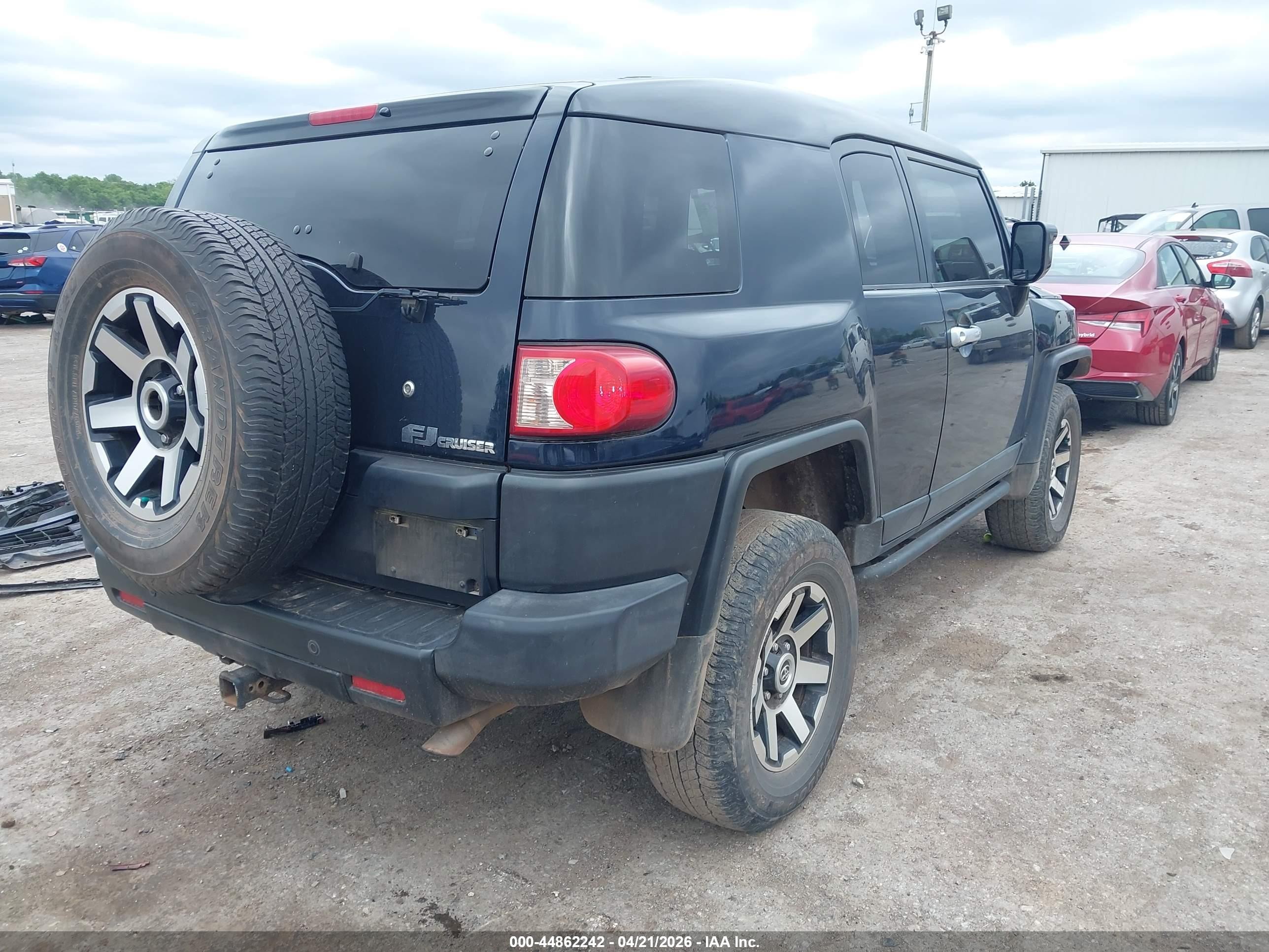 2007 Toyota Fj Cruiser   Black vin: JTEBU11F670064765