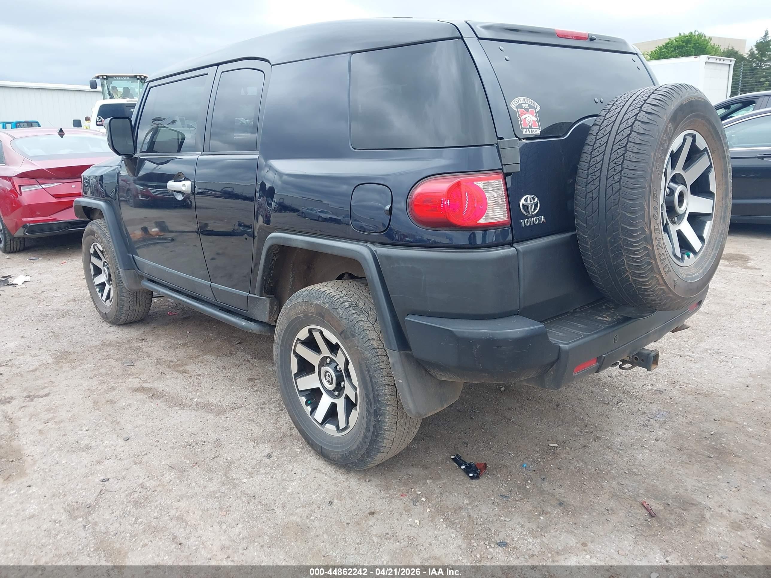 2007 Toyota Fj Cruiser   Black vin: JTEBU11F670064765