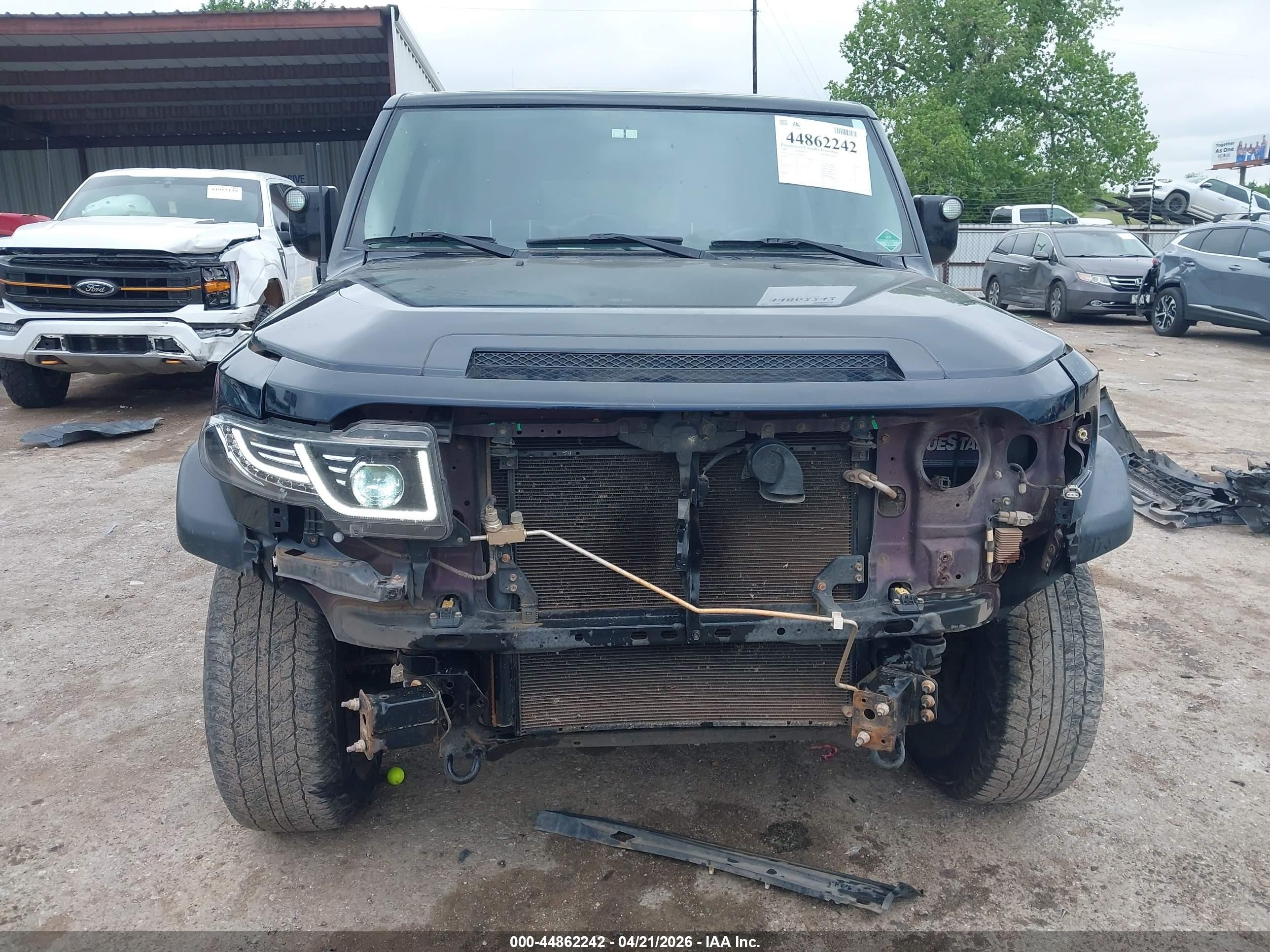 2007 Toyota Fj Cruiser   Black vin: JTEBU11F670064765