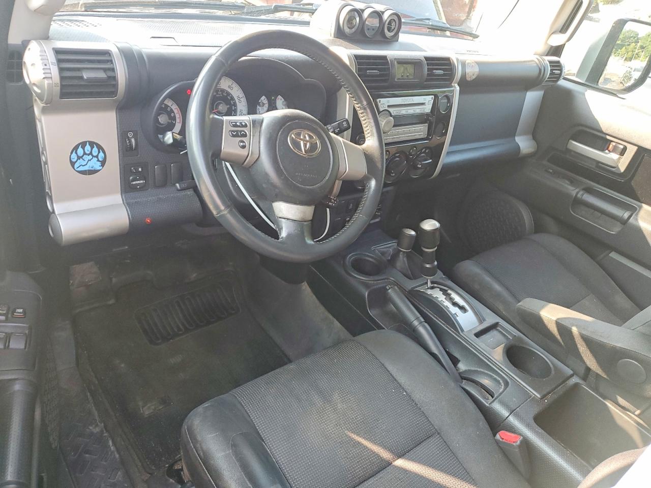 2007 Toyota Fj Cruiser Base Black vin: JTEBU11F670080125