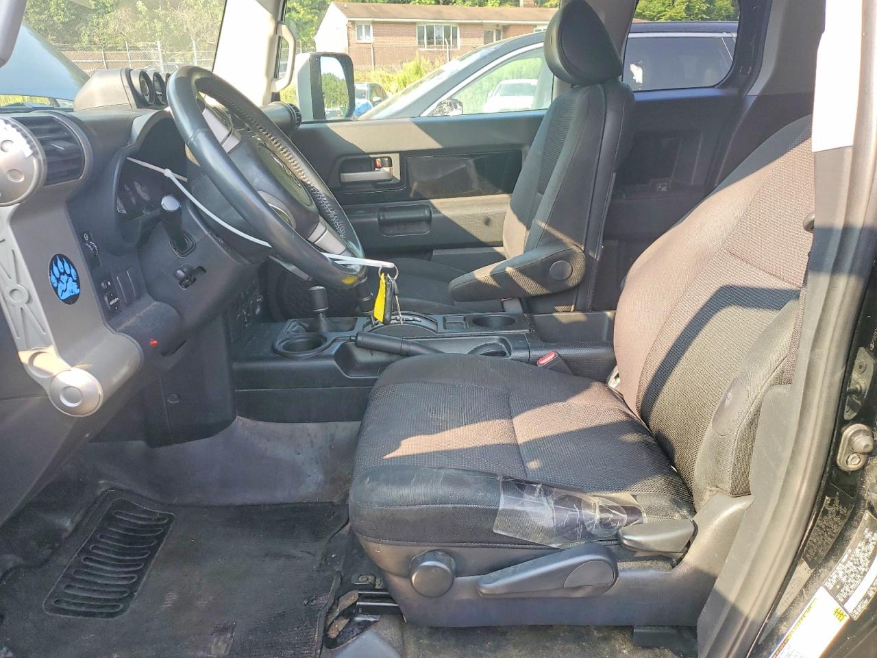 2007 Toyota Fj Cruiser Base Black vin: JTEBU11F670080125