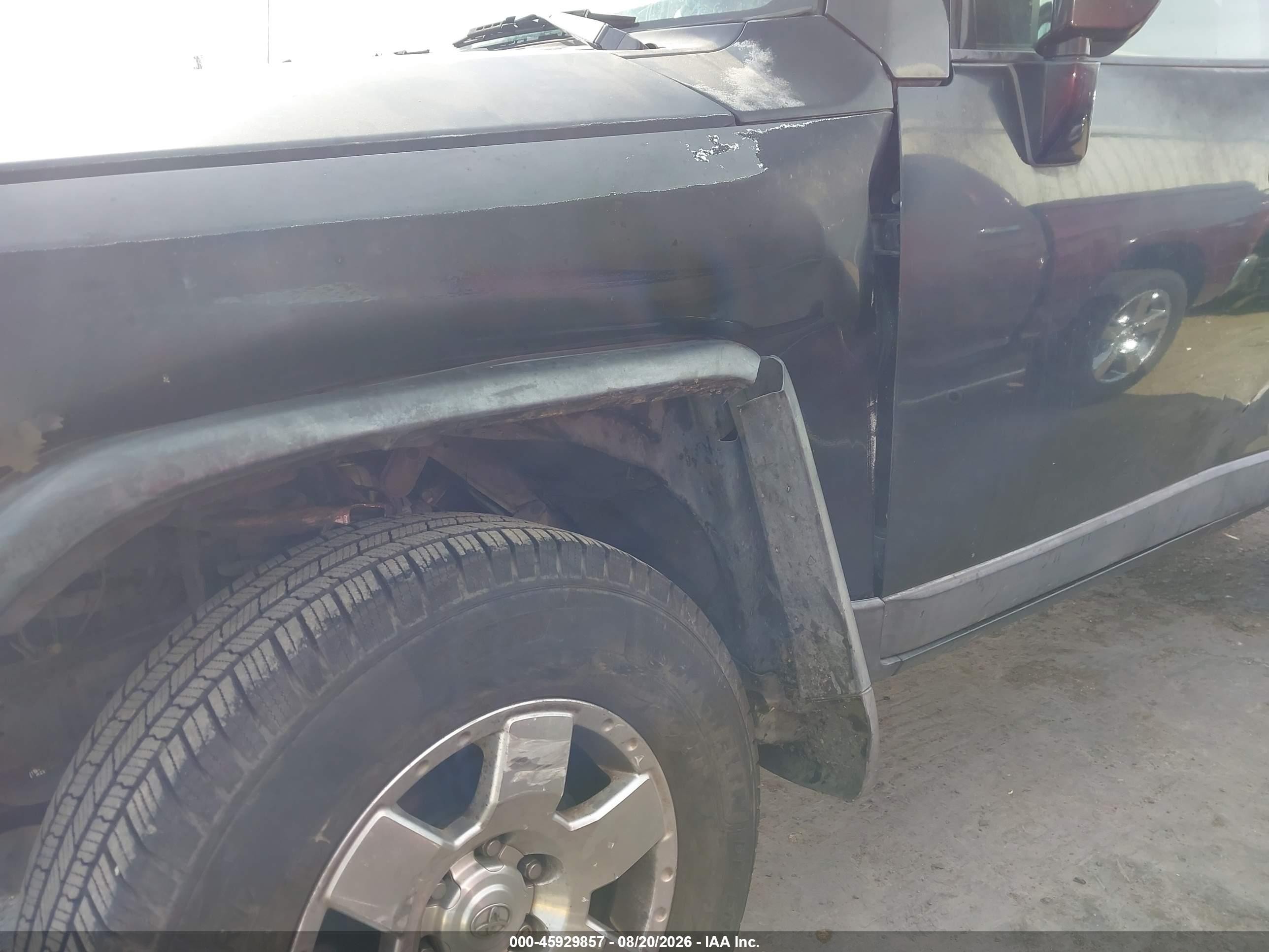 2007 Toyota Fj Cruiser   Black vin: JTEBU11F670087947