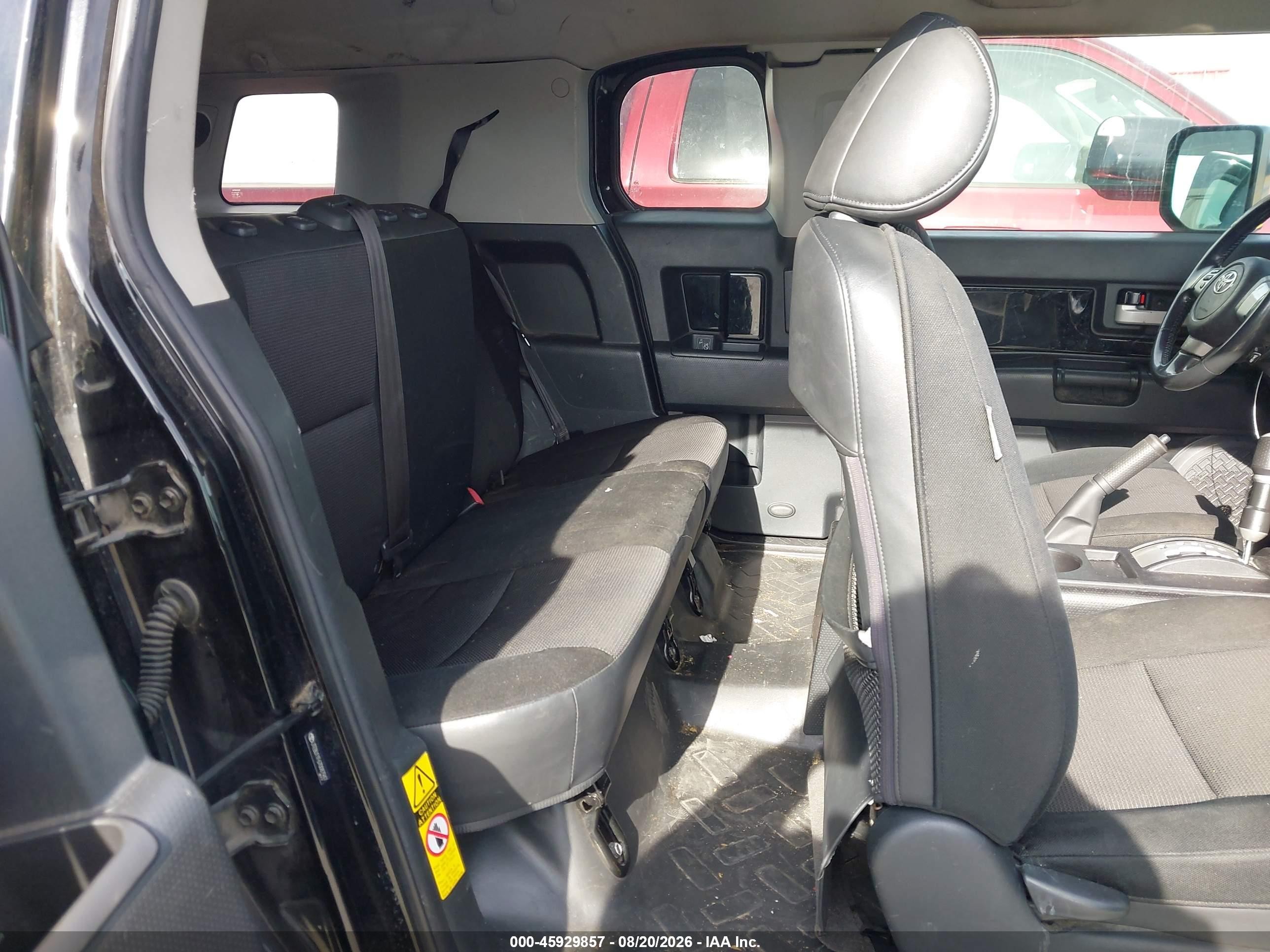 2007 Toyota Fj Cruiser   Black vin: JTEBU11F670087947