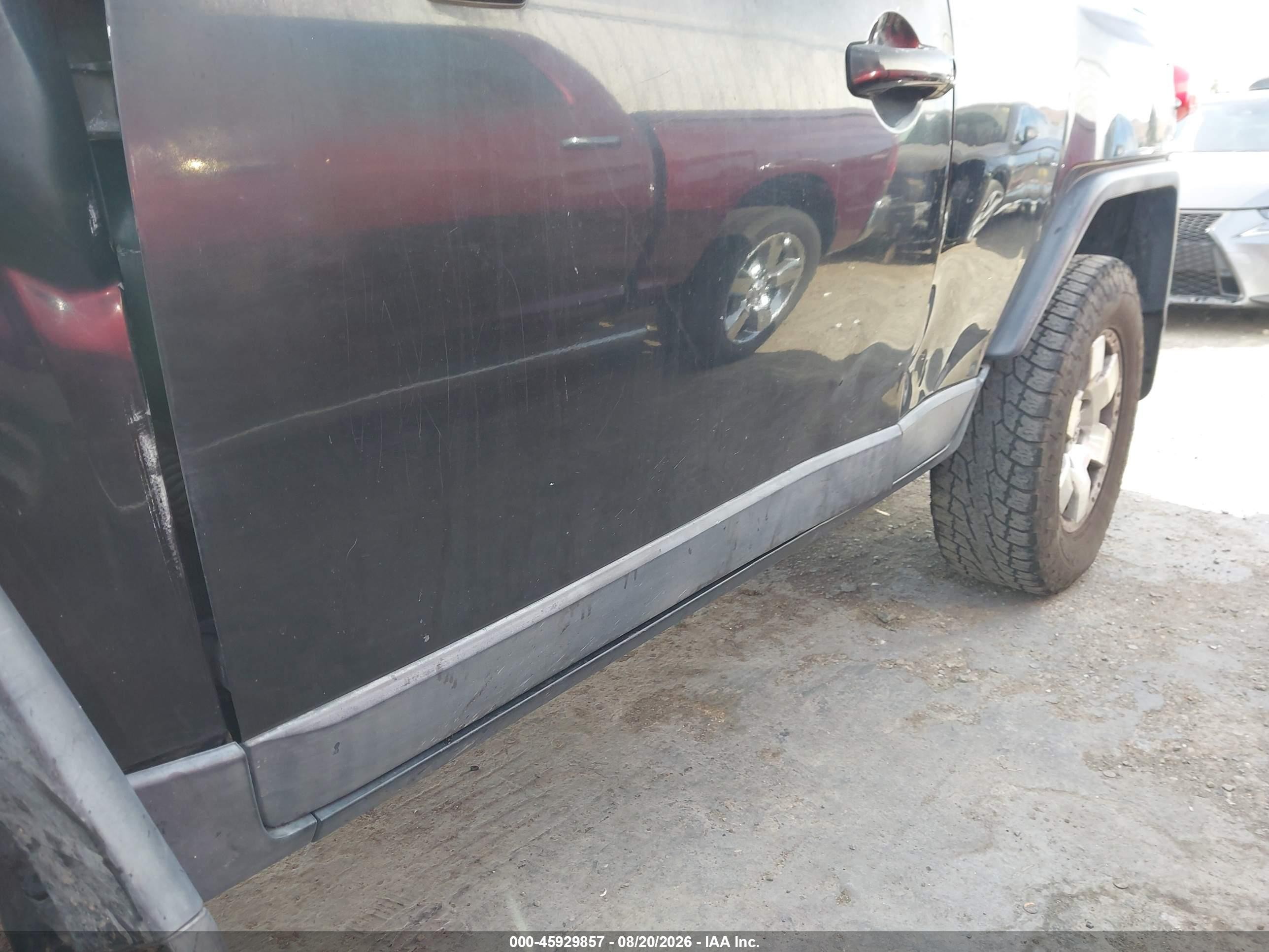 2007 Toyota Fj Cruiser   Black vin: JTEBU11F670087947