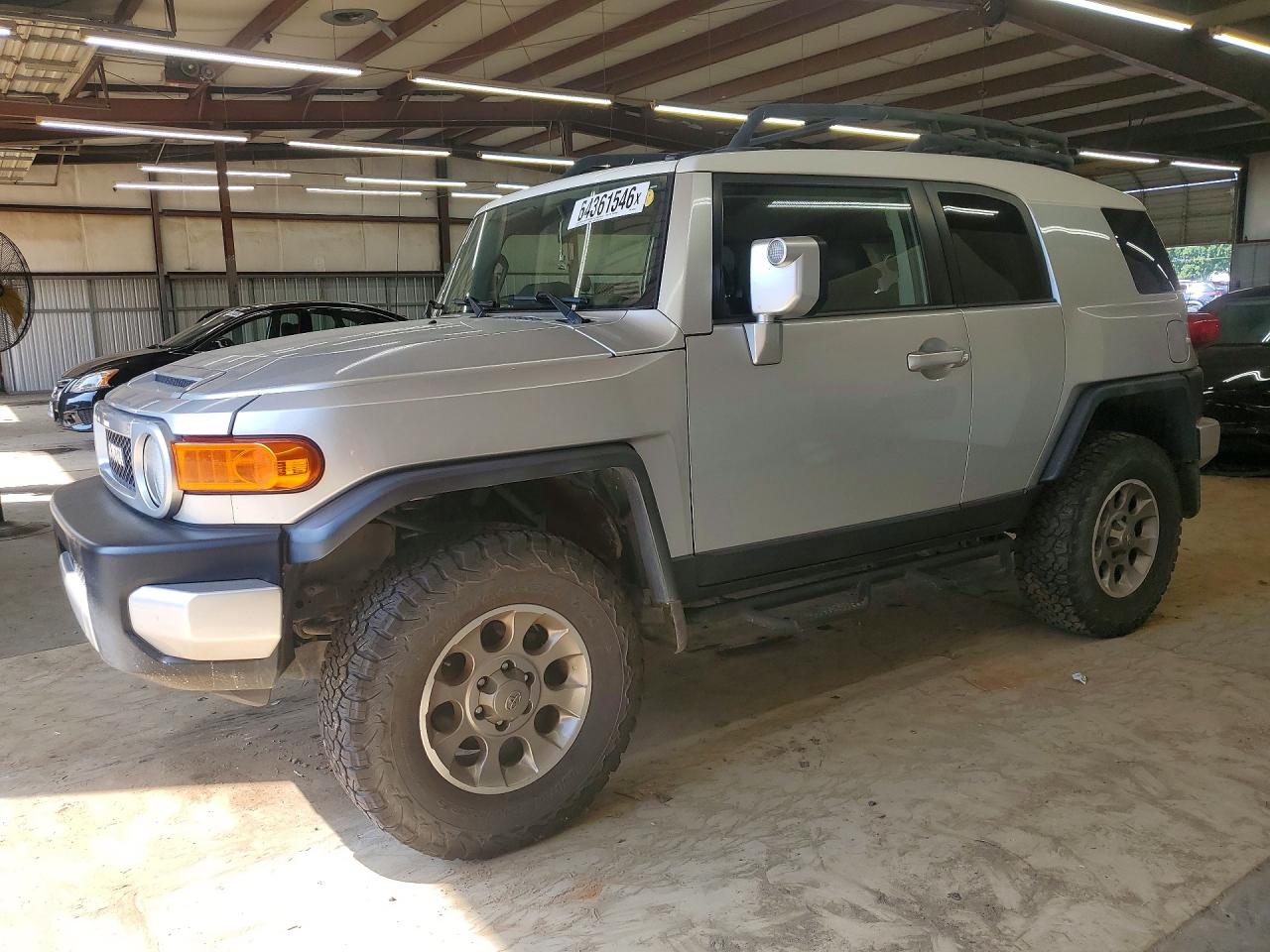 2007 Toyota Fj Cruiser Base Silver vin: JTEBU11F670096521