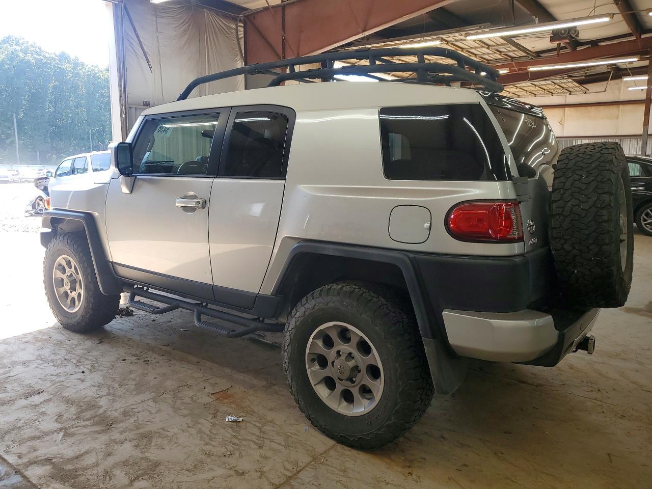 2007 Toyota Fj Cruiser Base Silver vin: JTEBU11F670096521