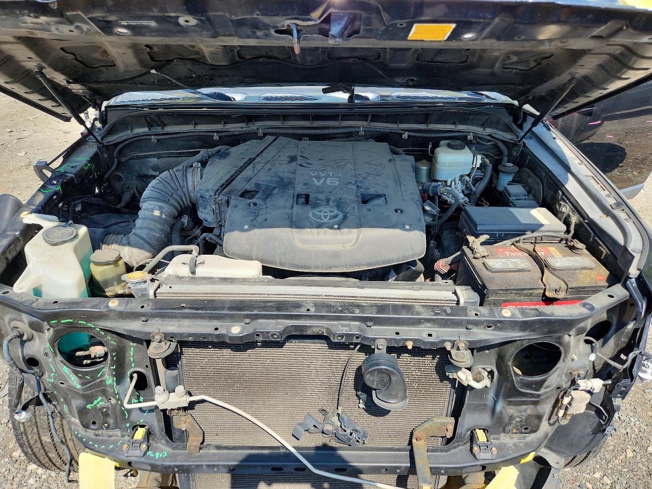 2007 Toyota Fj Cruiser Base Black vin: JTEBU11F770017843