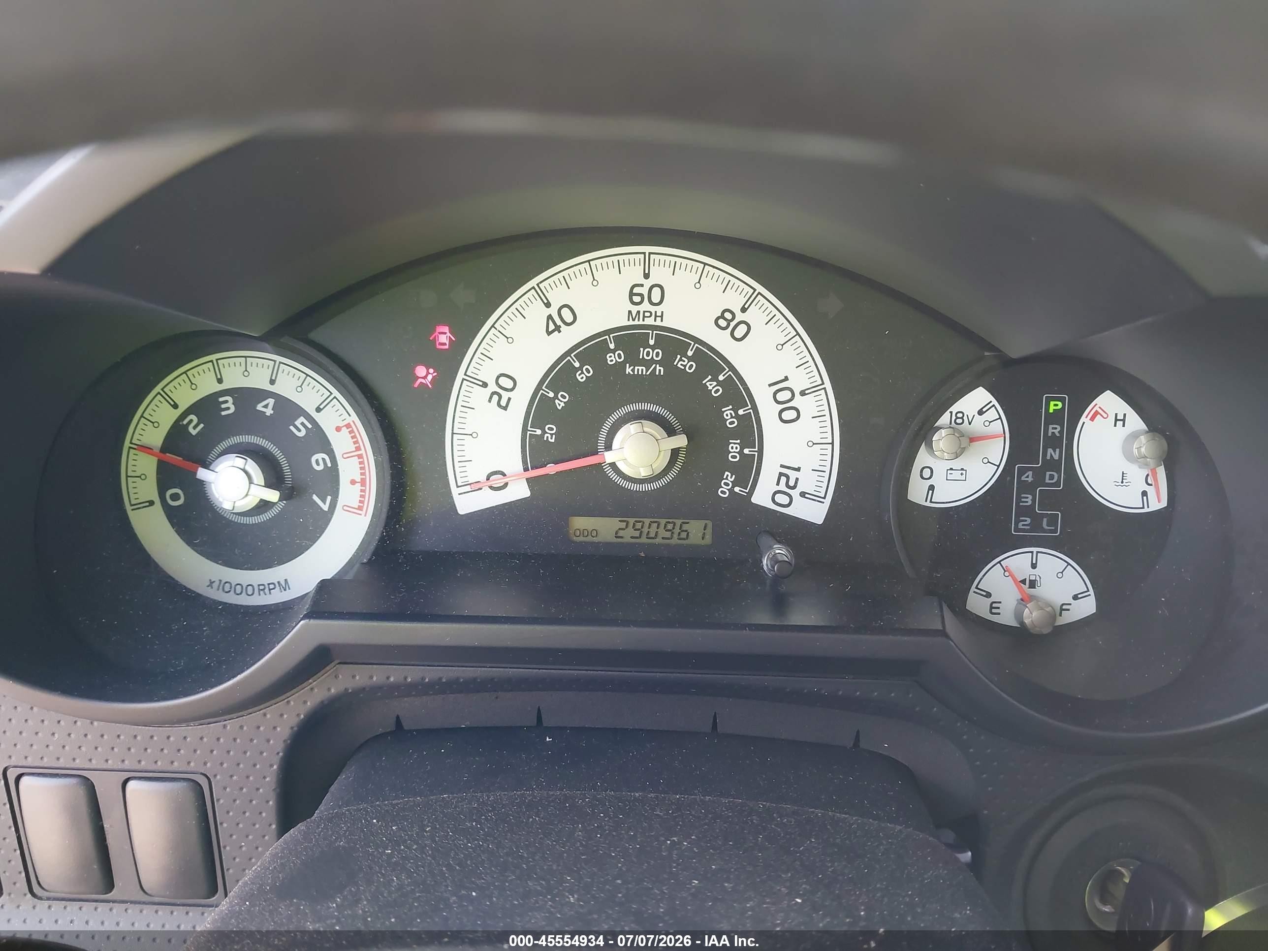 2007 Toyota Fj Cruiser   Black vin: JTEBU11F770091988