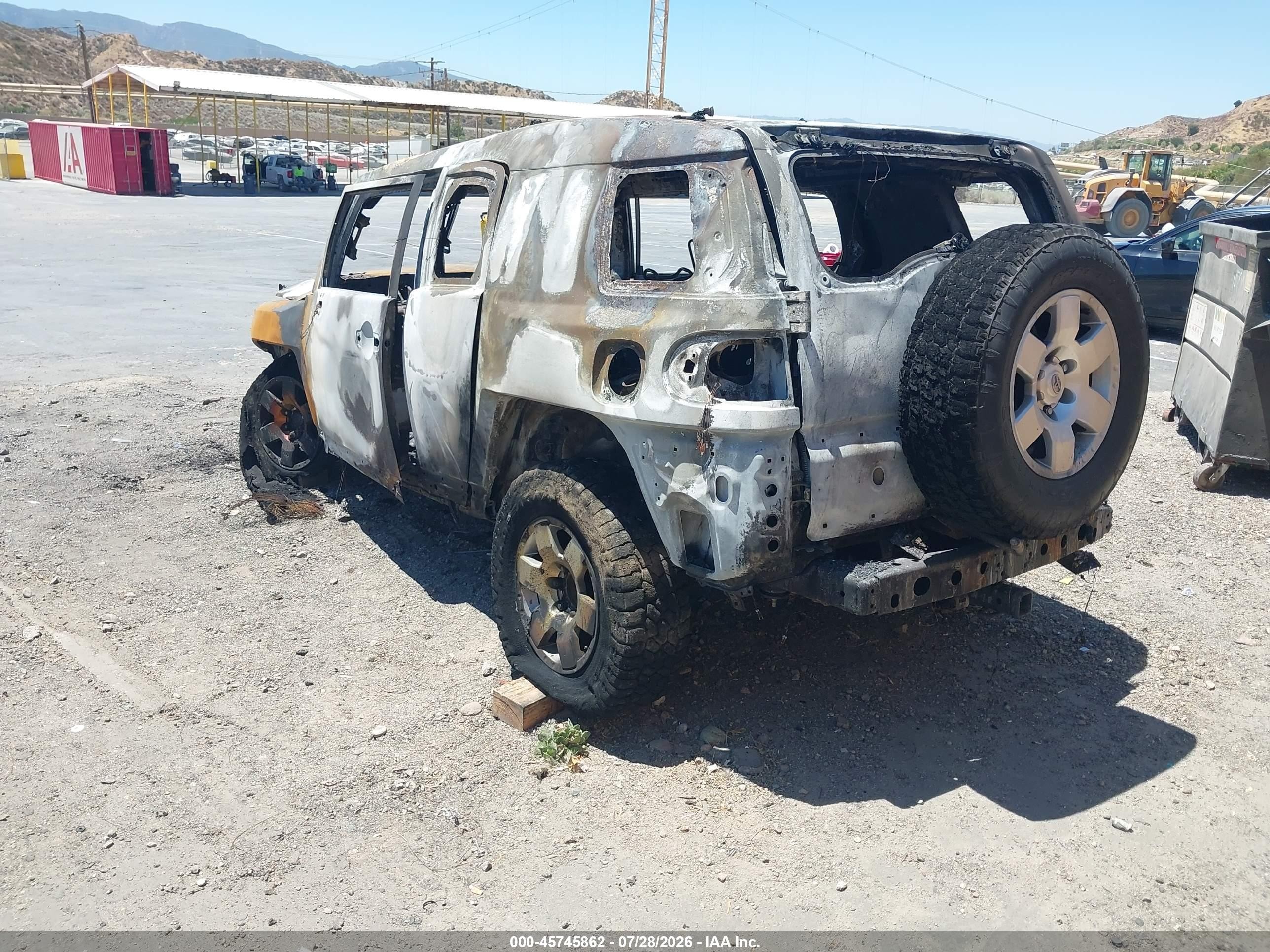2007 Toyota Fj Cruiser   Black vin: JTEBU11F770101077