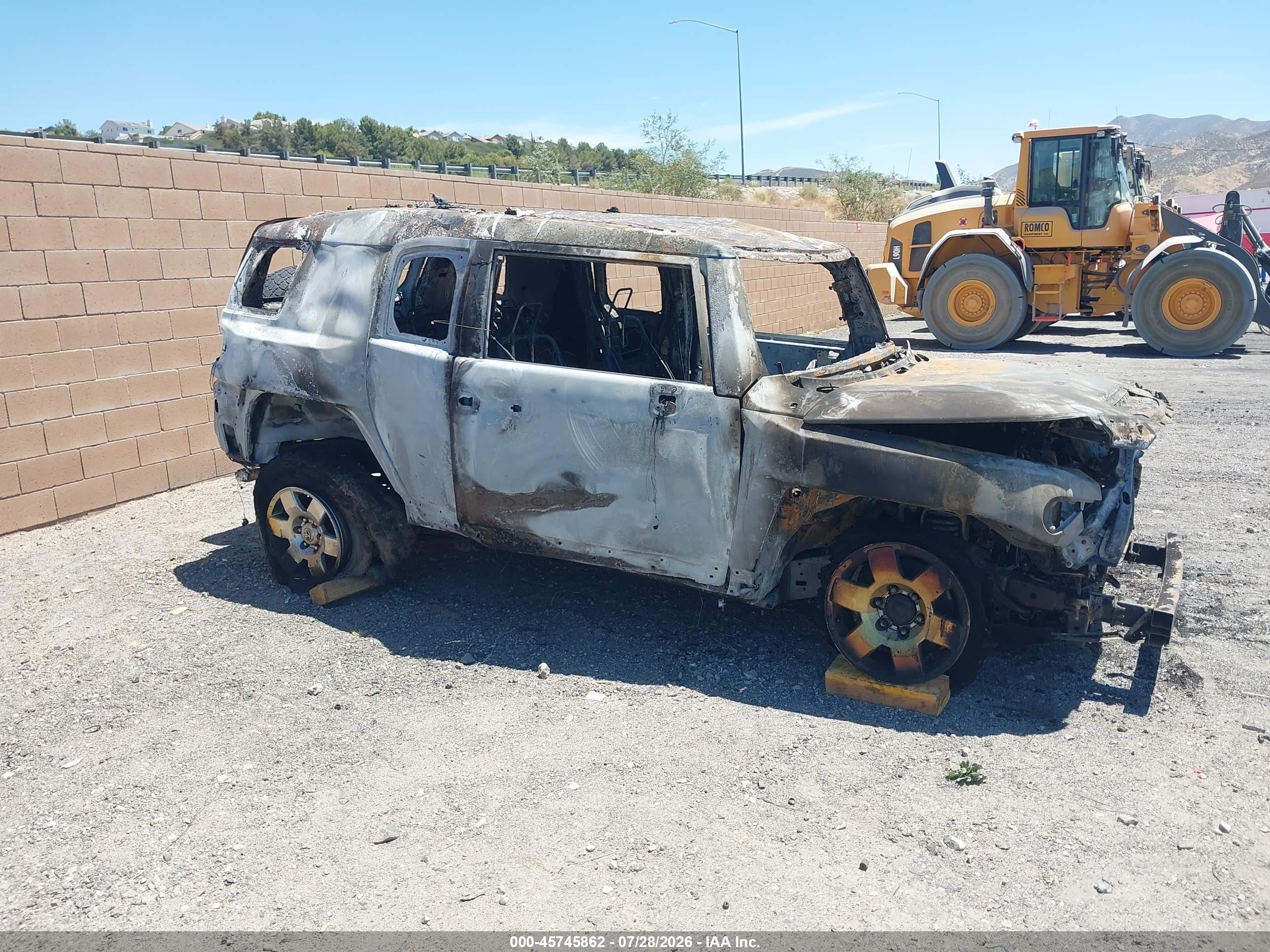 2007 Toyota Fj Cruiser   Black vin: JTEBU11F770101077