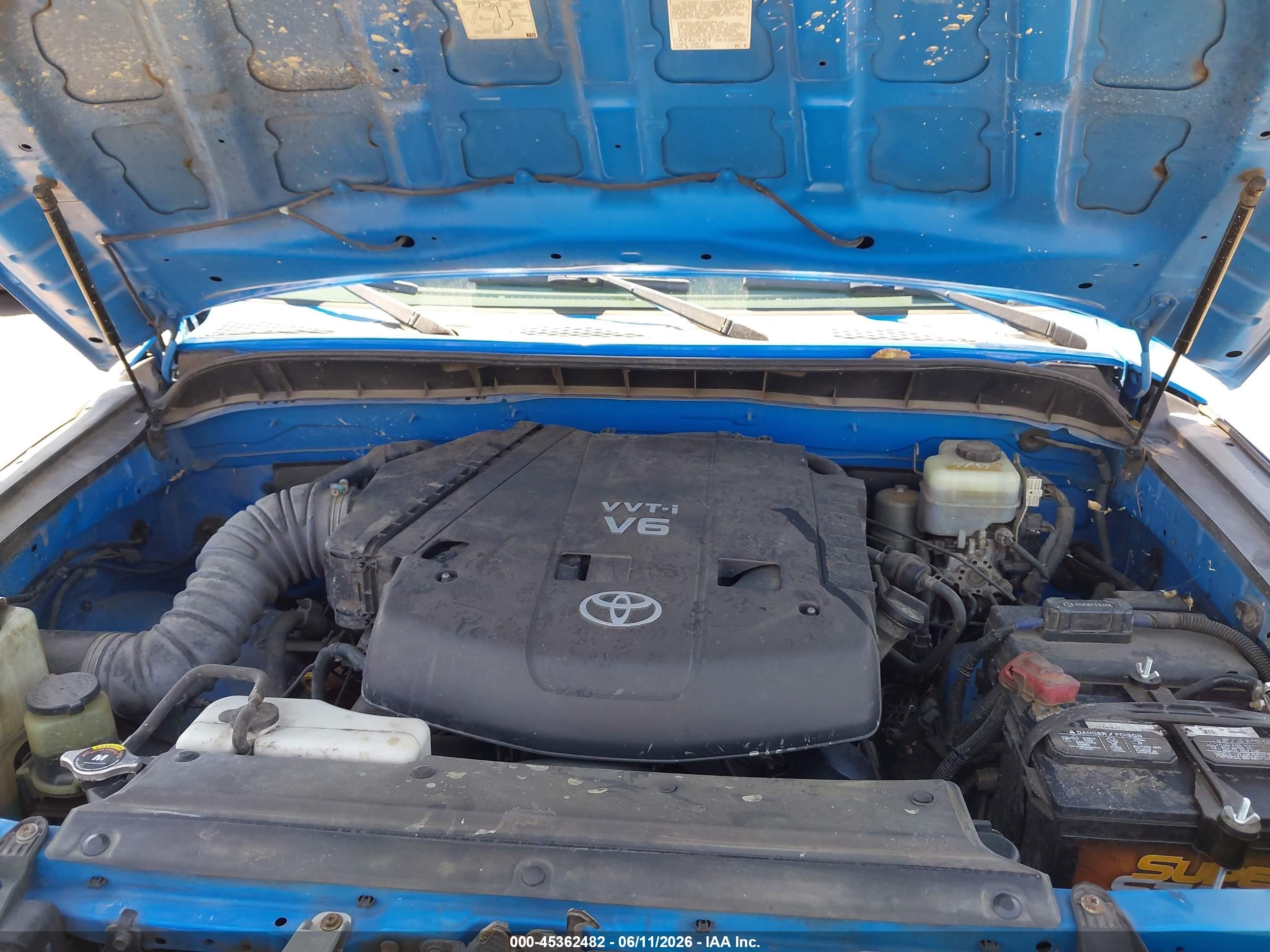 2008 Toyota Fj Cruiser   Blue vin: JTEBU11F78K011336