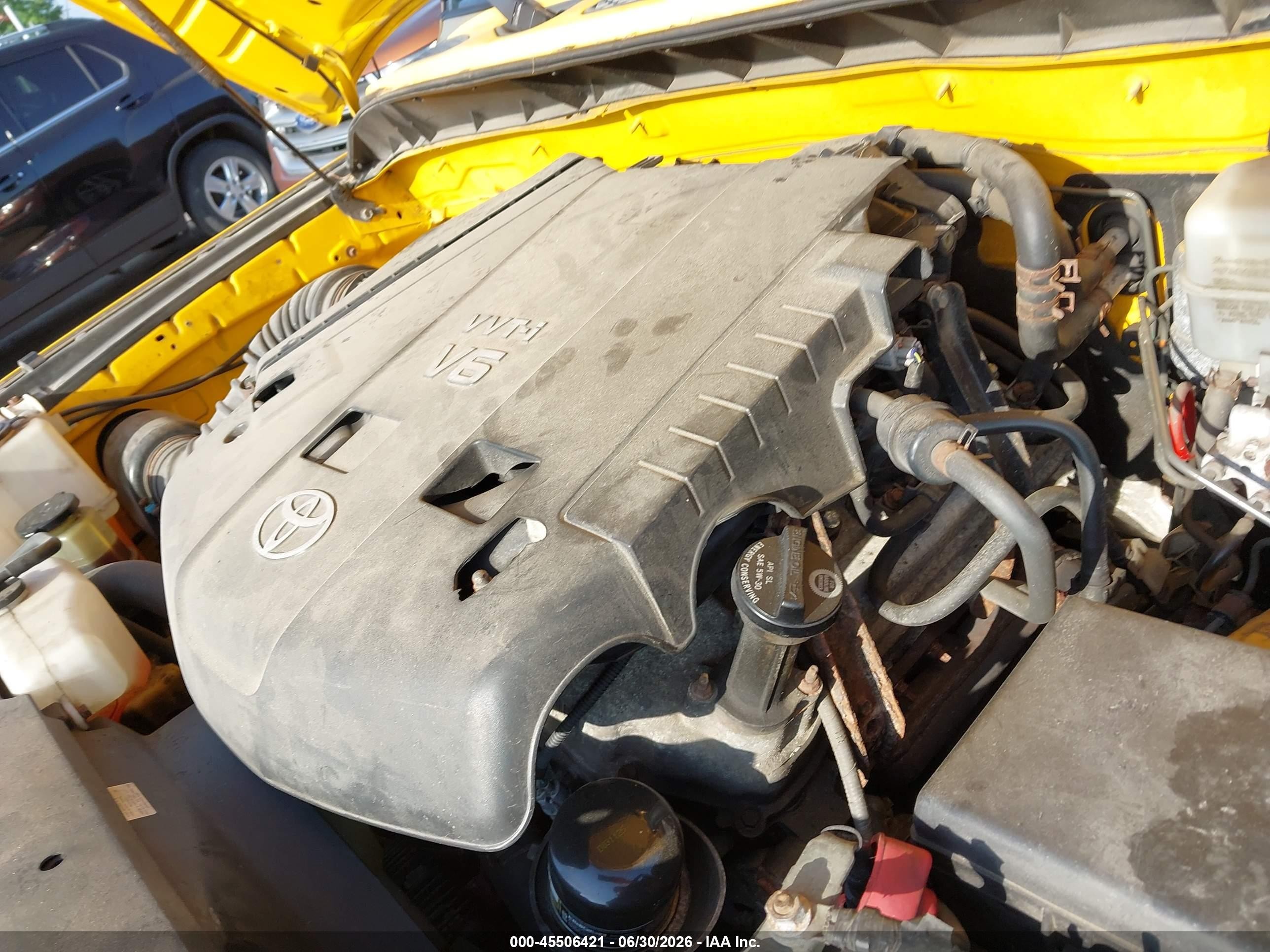 2007 Toyota Fj Cruiser   Yellow vin: JTEBU11F870004146