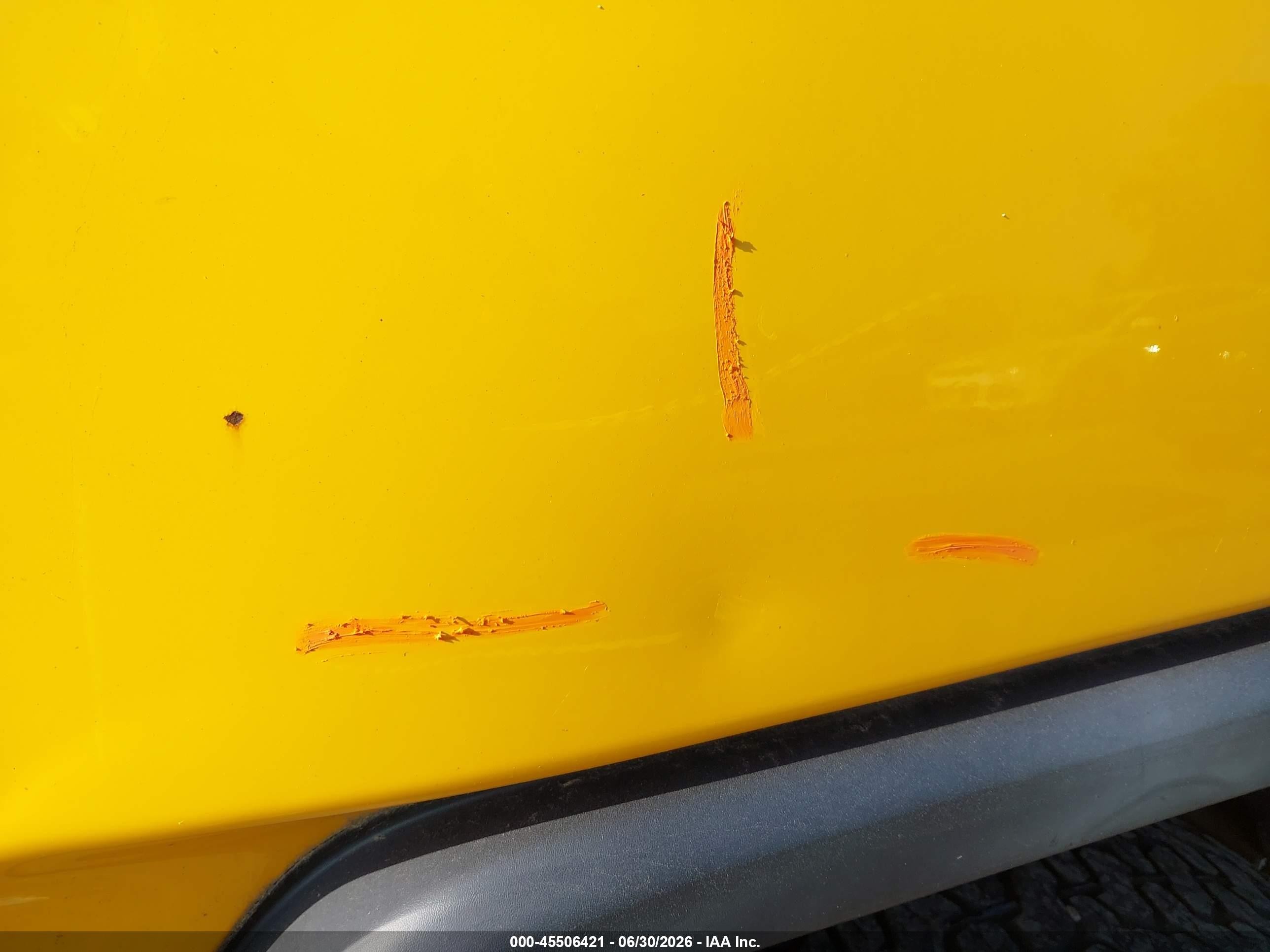 2007 Toyota Fj Cruiser   Yellow vin: JTEBU11F870004146