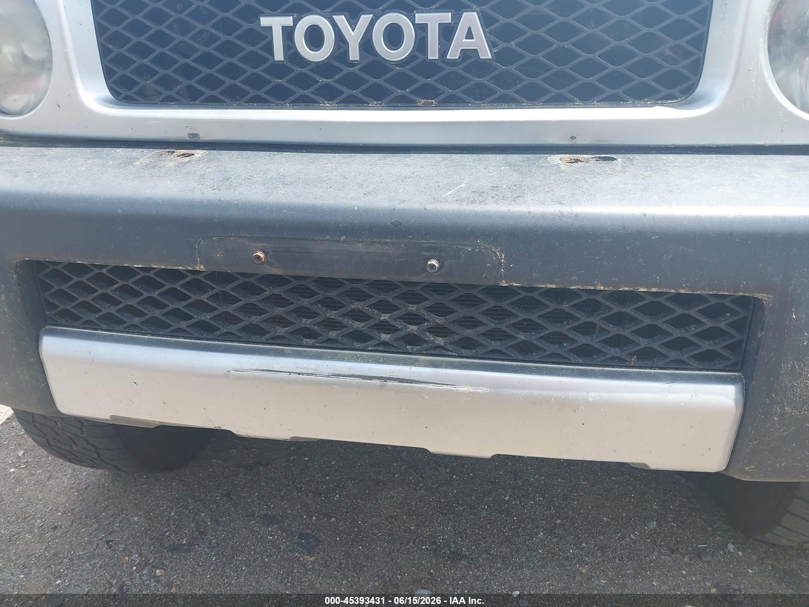 2007 Toyota Fj Cruiser   Blue vin: JTEBU11F870046820
