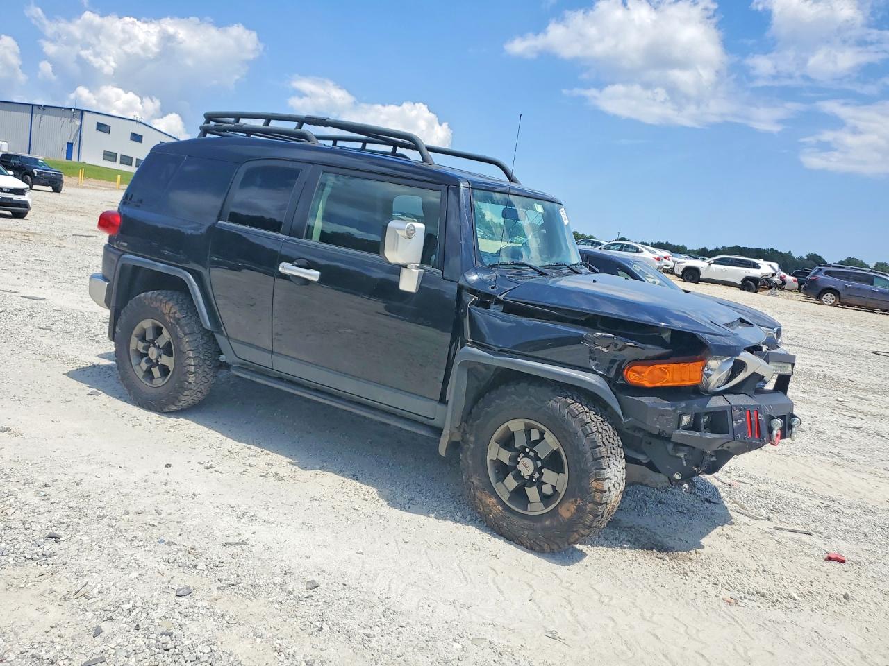 2007 Toyota Fj Cruiser Base Черный vin: JTEBU11F870055453